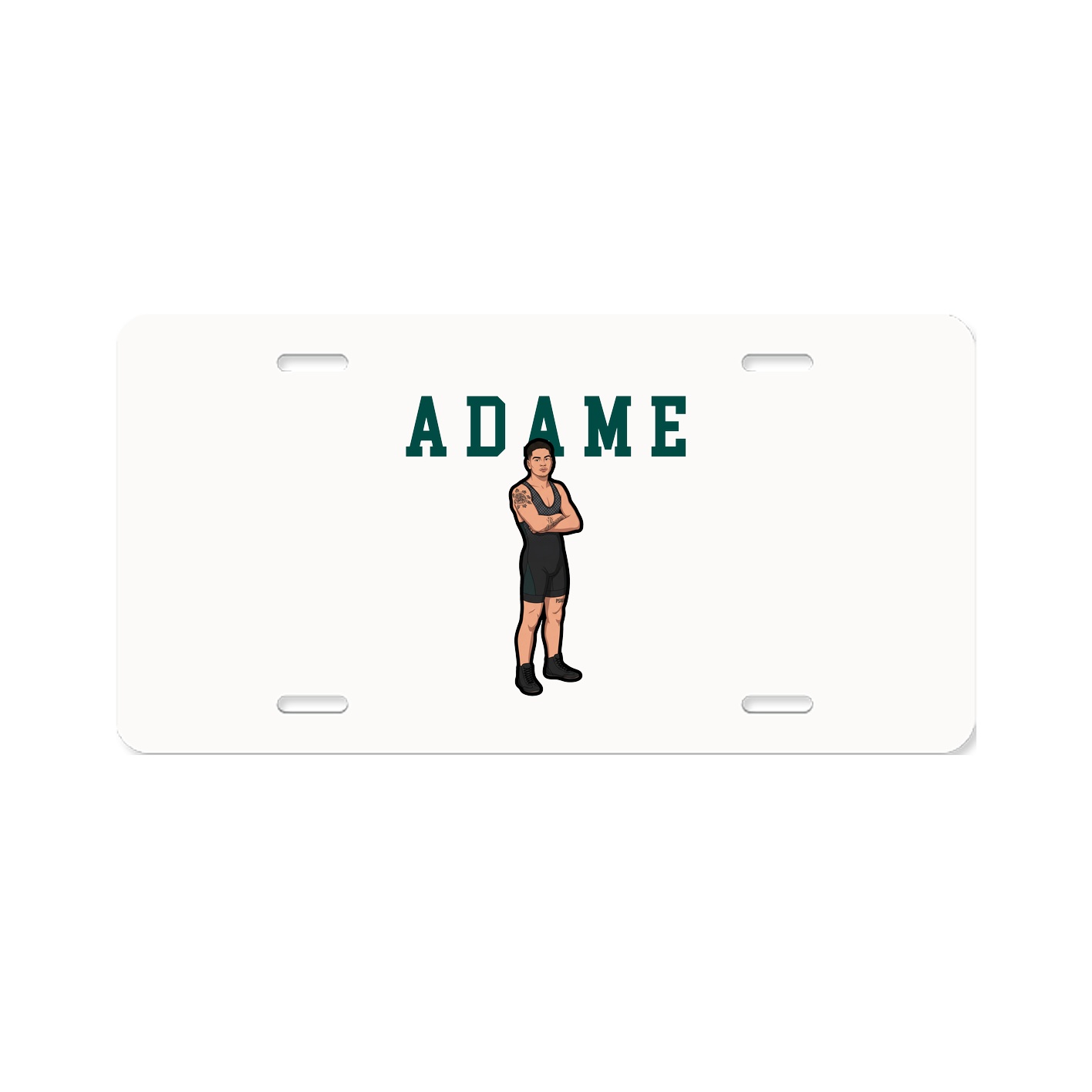 License Plate — Shirsey in Classic