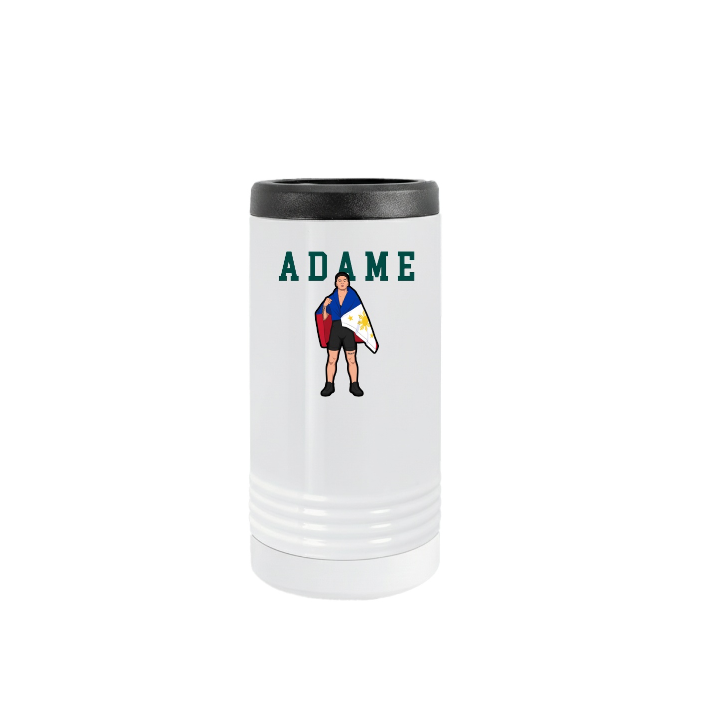 Slim Beverage Holder — Shirsey in White