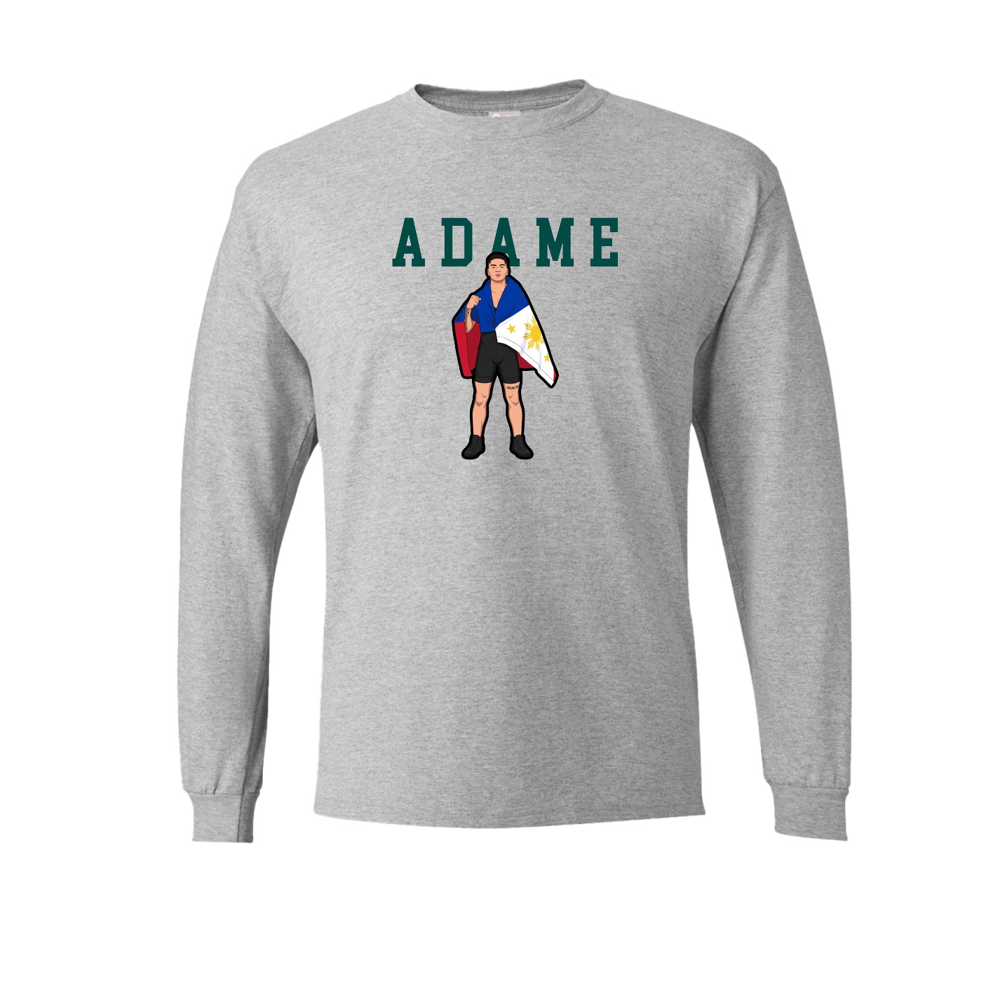 Long Sleeve Tee — Shirsey in Grey