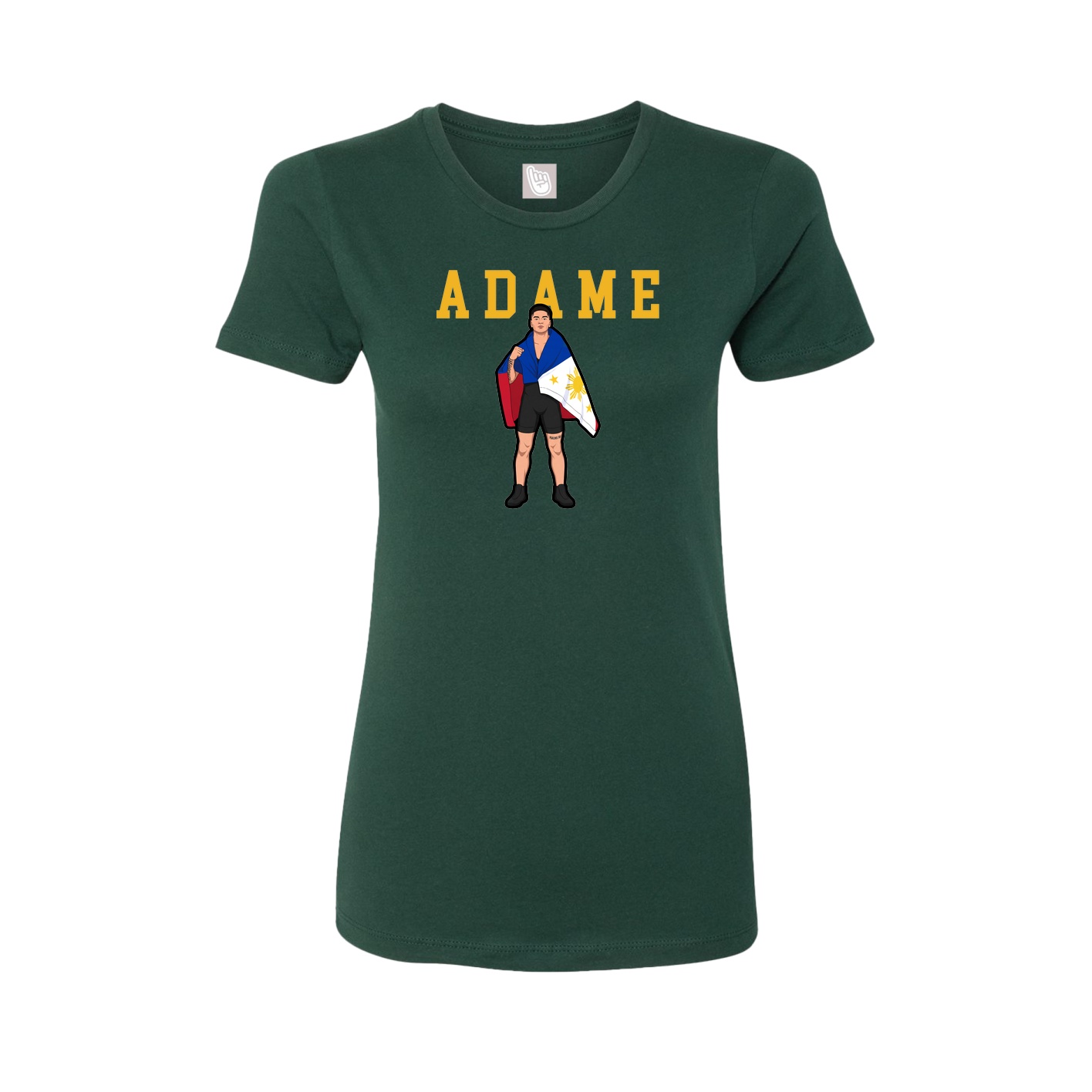 Fitted Women's Tee — Shirsey in Green