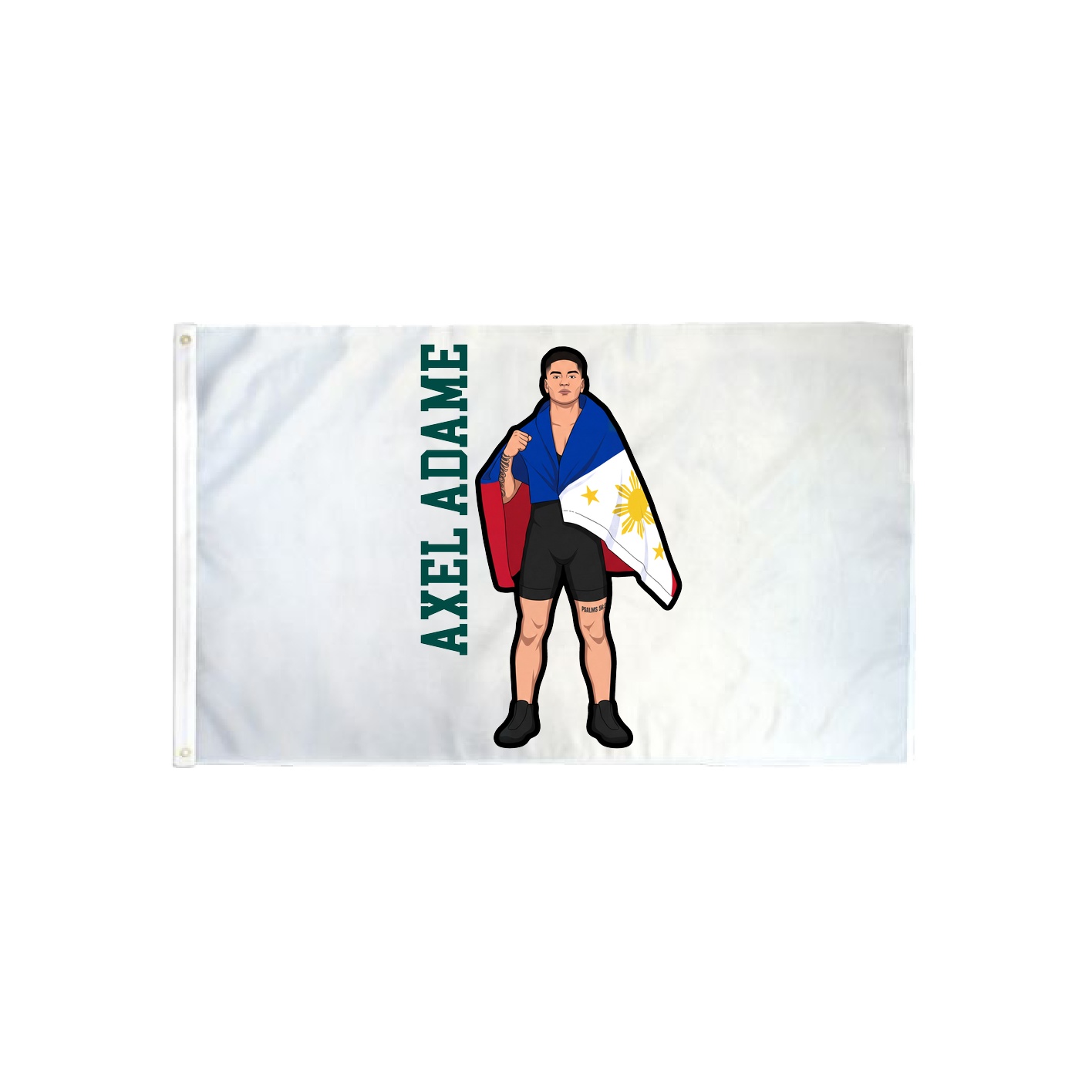 3x5 Flag — Name Vertical in Classic