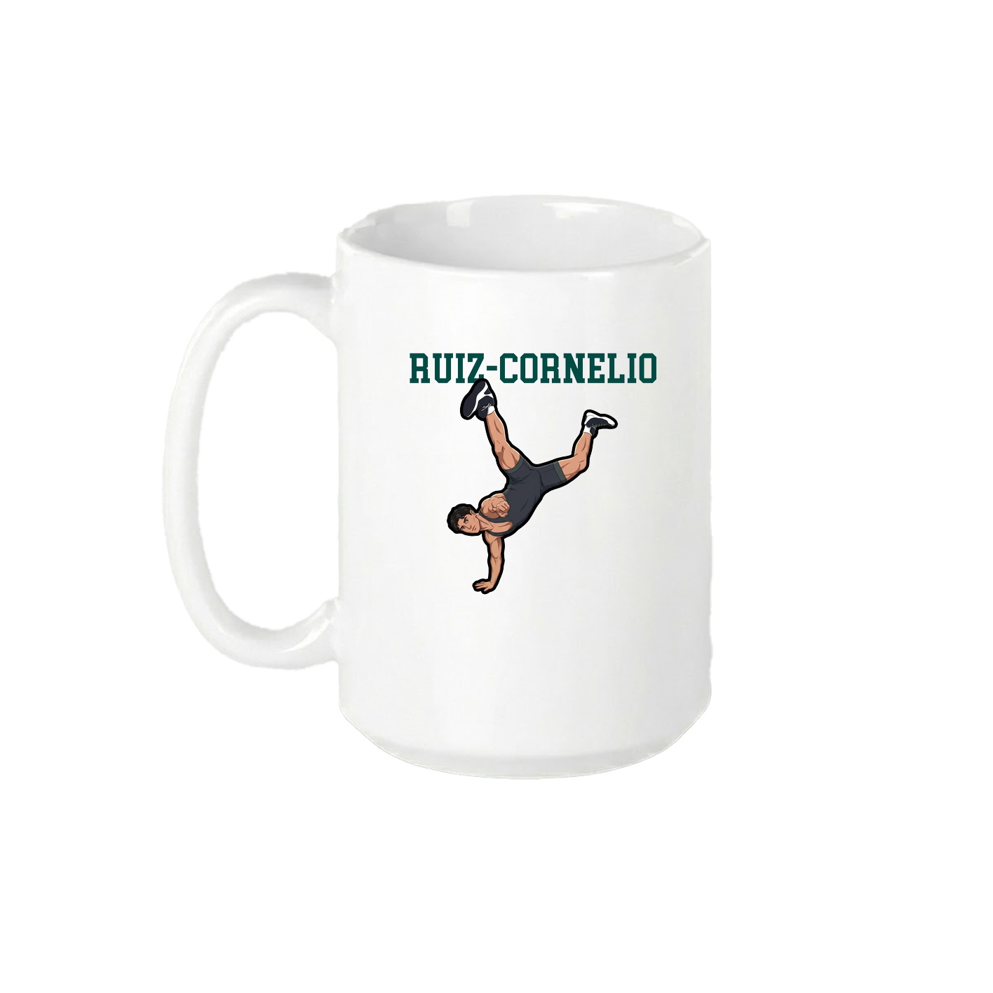 15oz Coffee Mug — Shirsey in White