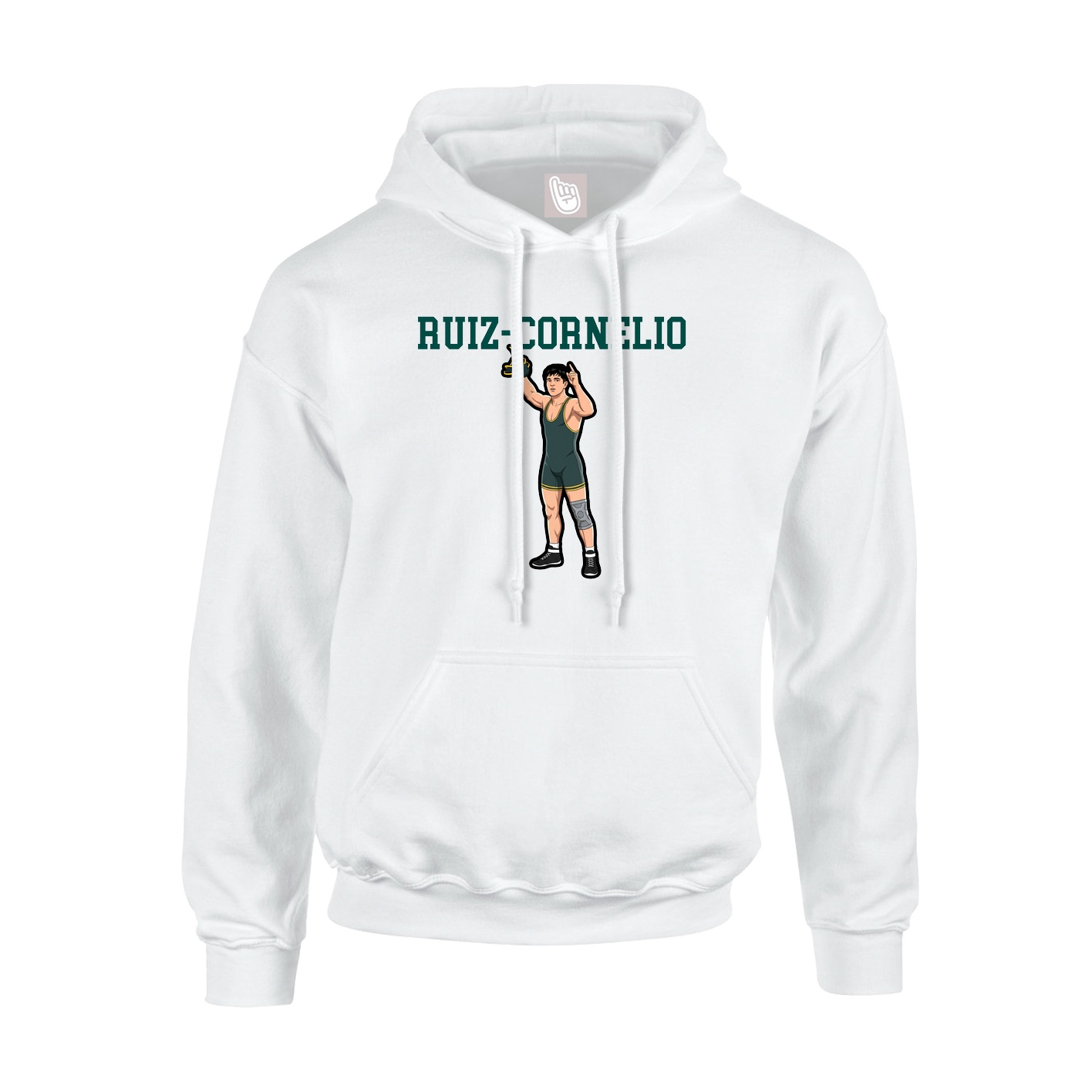 Youth Hoodie — Shirsey in White