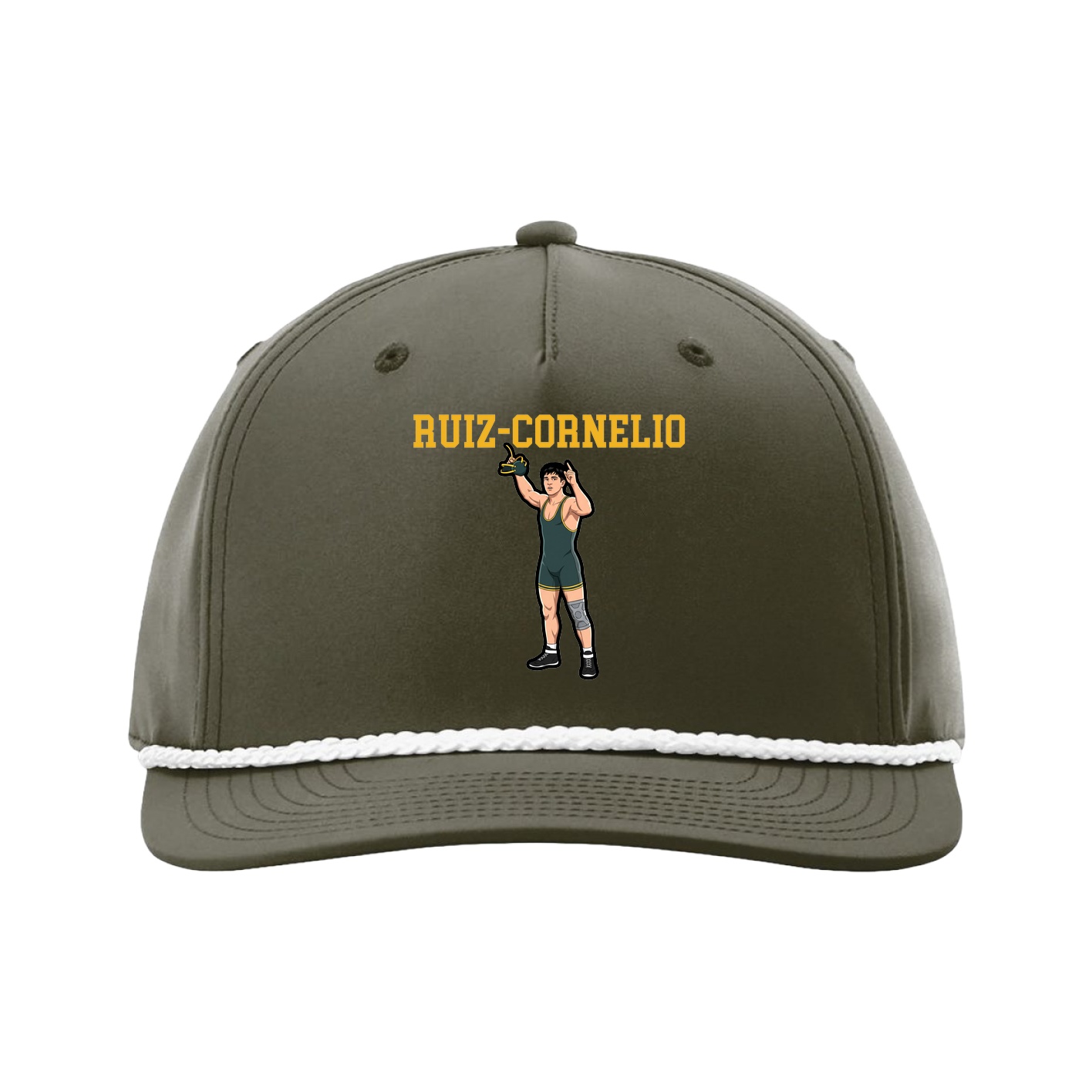 Five-Panel Classic Rope Cap — Shirsey in Green