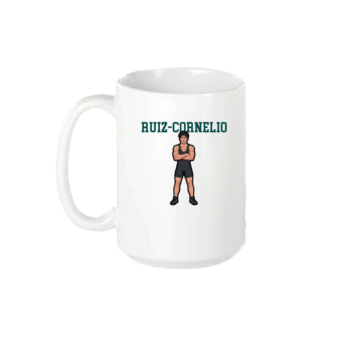 15oz Coffee Mug — Shirsey in White