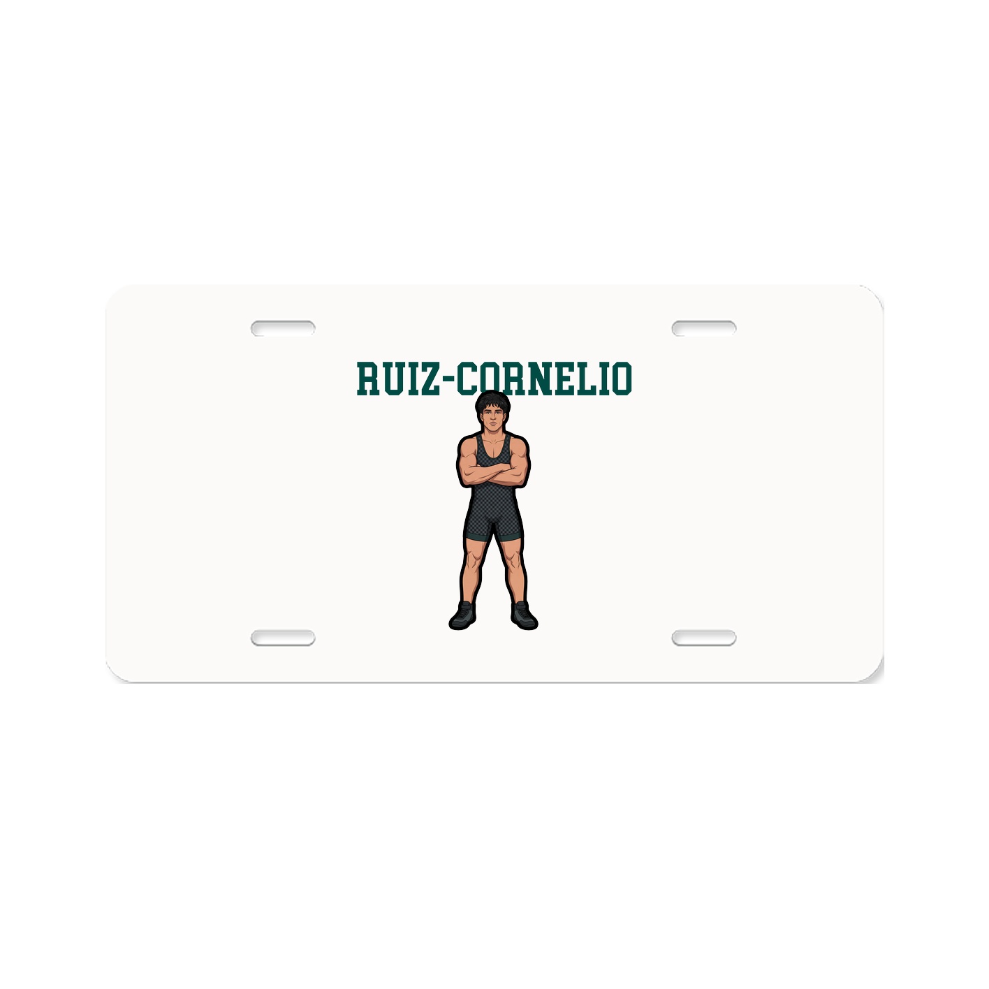 License Plate — Shirsey in Classic