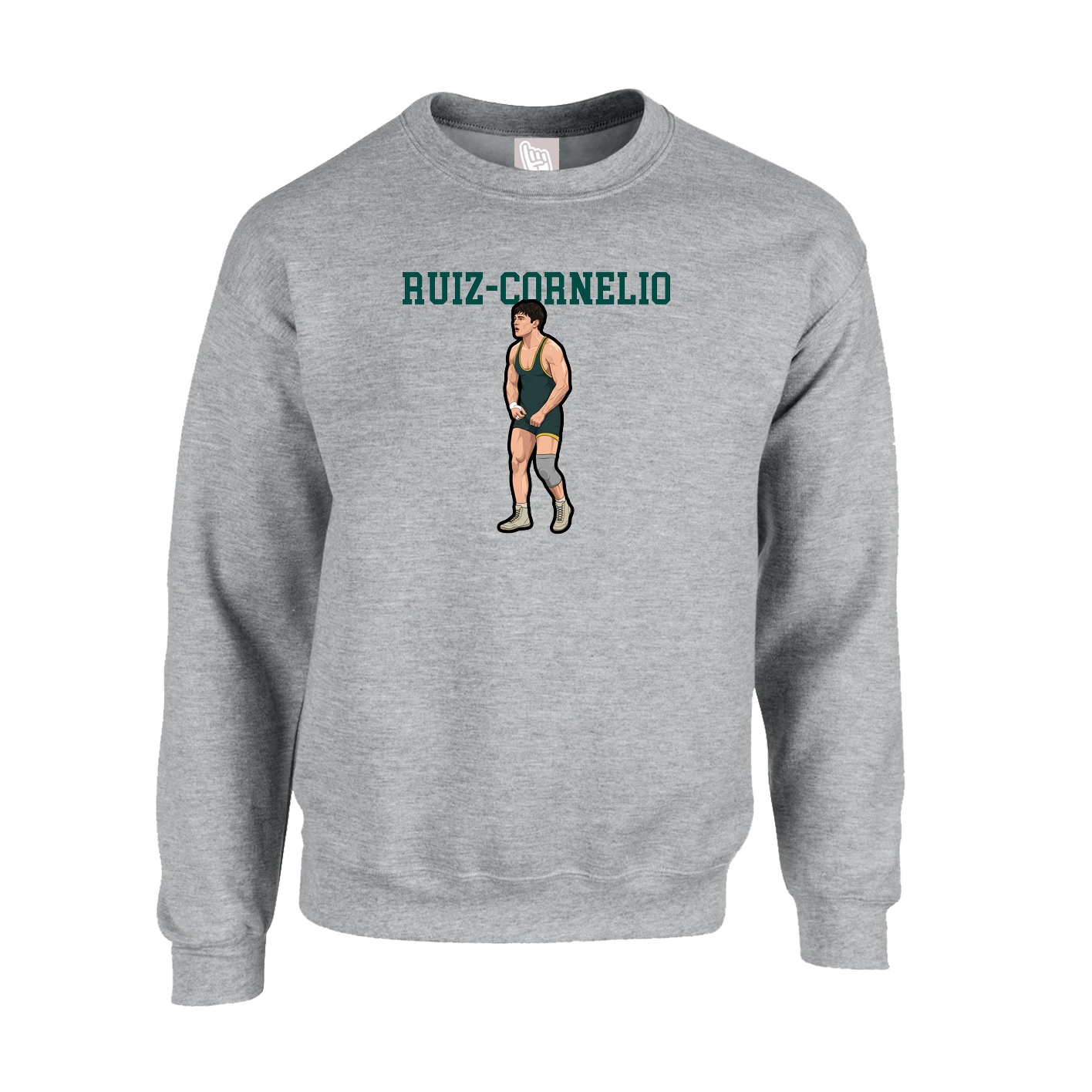 Fleece Crew — Shirsey in Grey