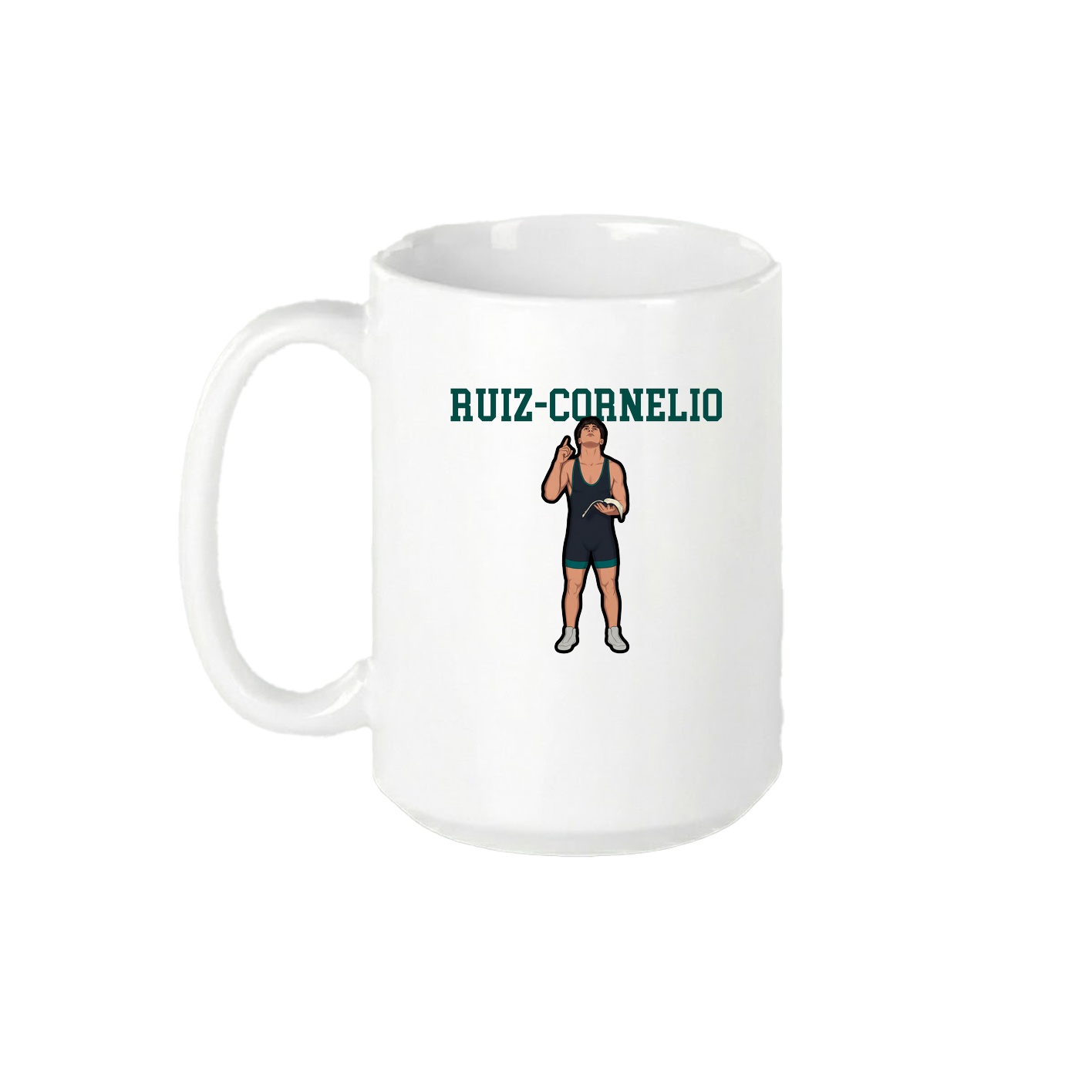 15oz Coffee Mug — Shirsey in White