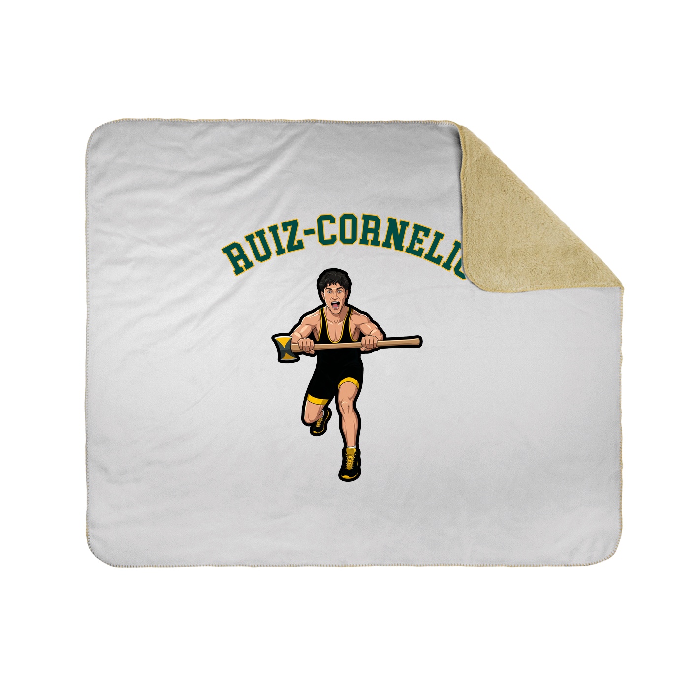 Throw Blanket — Shirsey Arch in White