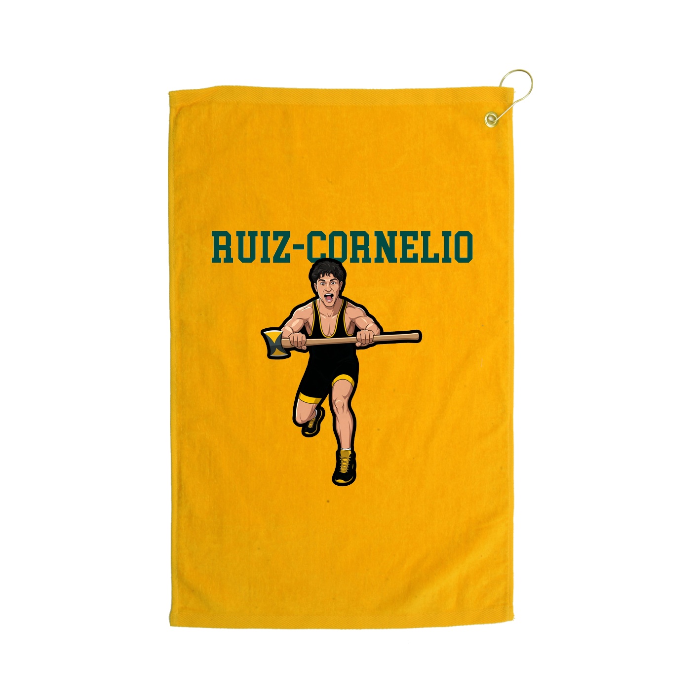 Golf Towel — Shirsey in Gold
