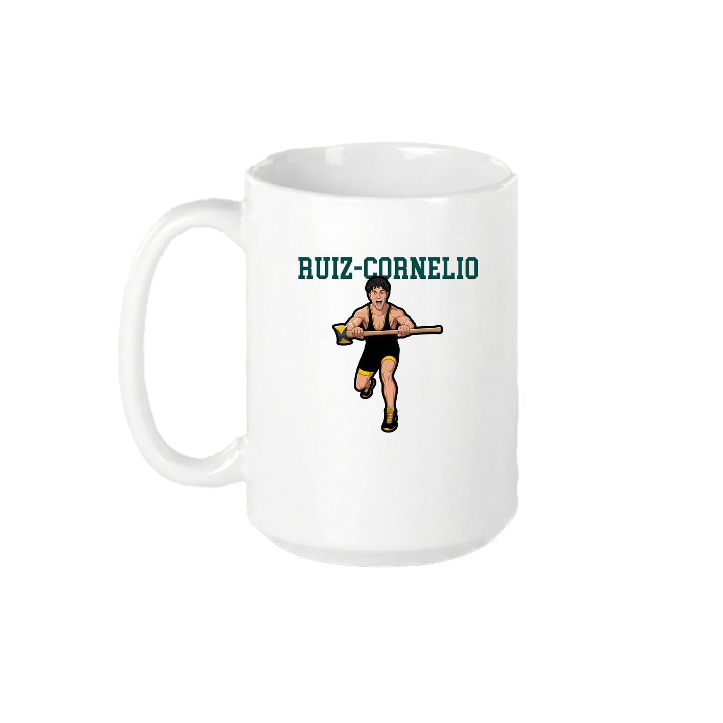 15oz Coffee Mug — Shirsey in White