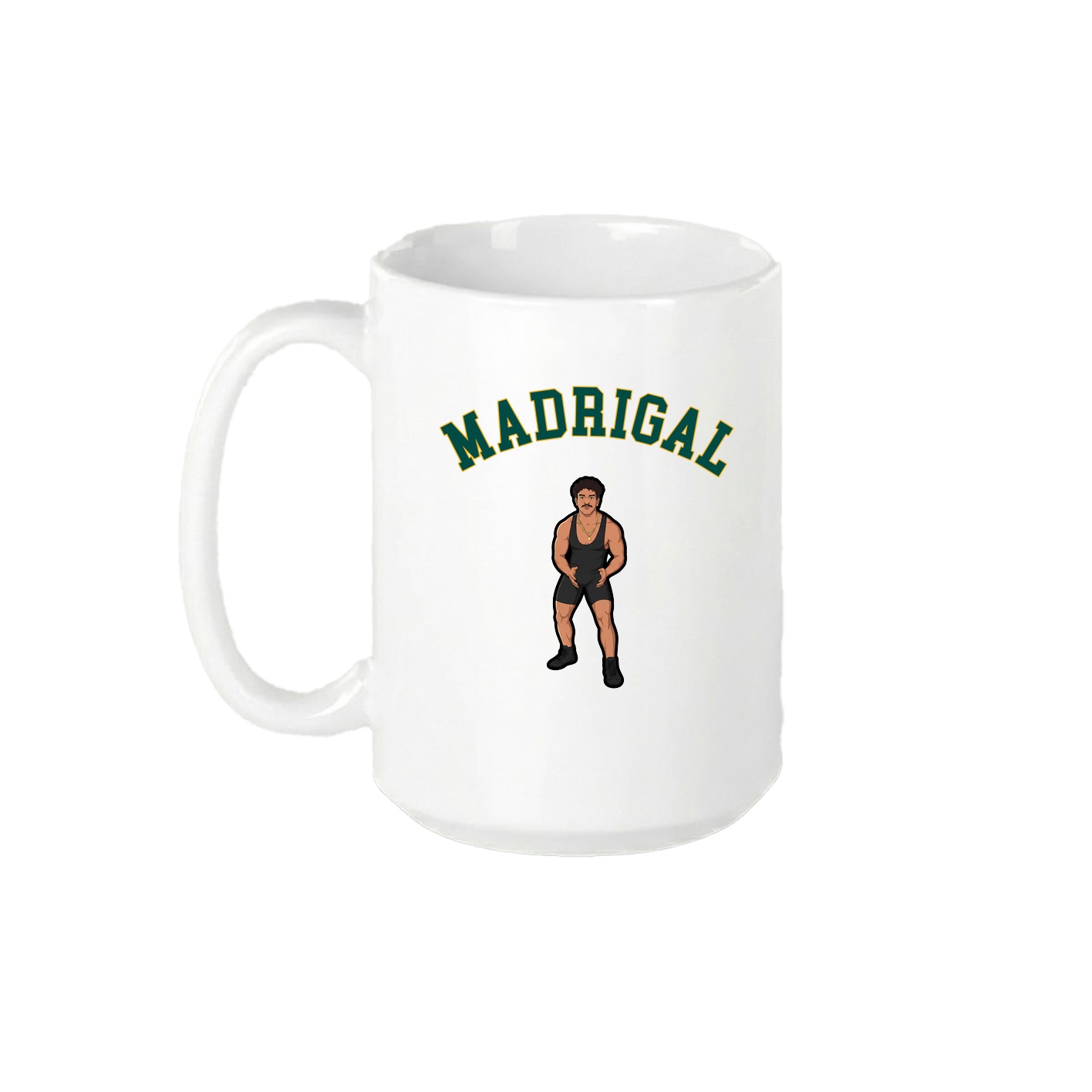 15oz Coffee Mug — Shirsey Arch in White