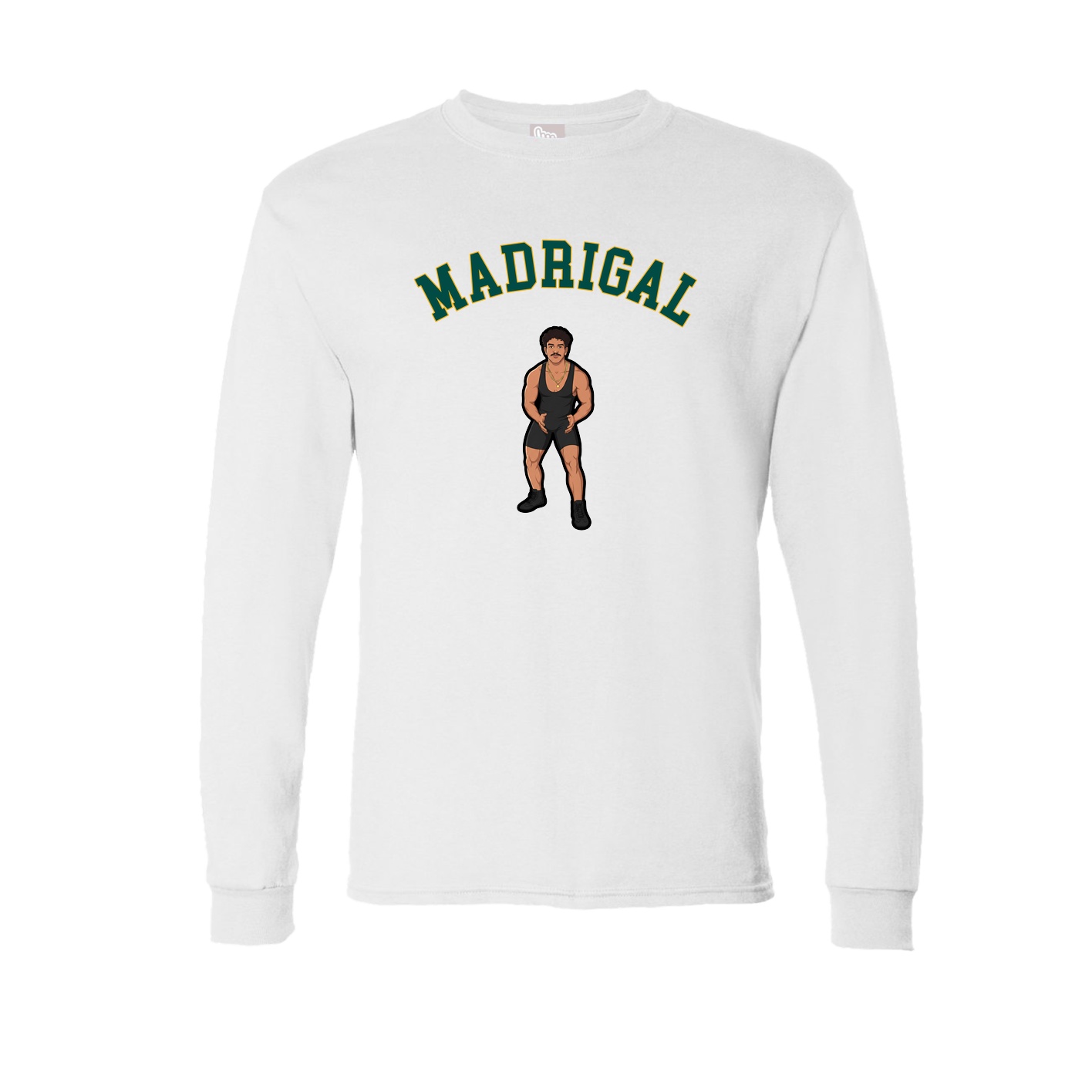 Long Sleeve Tee — Shirsey Arch in White