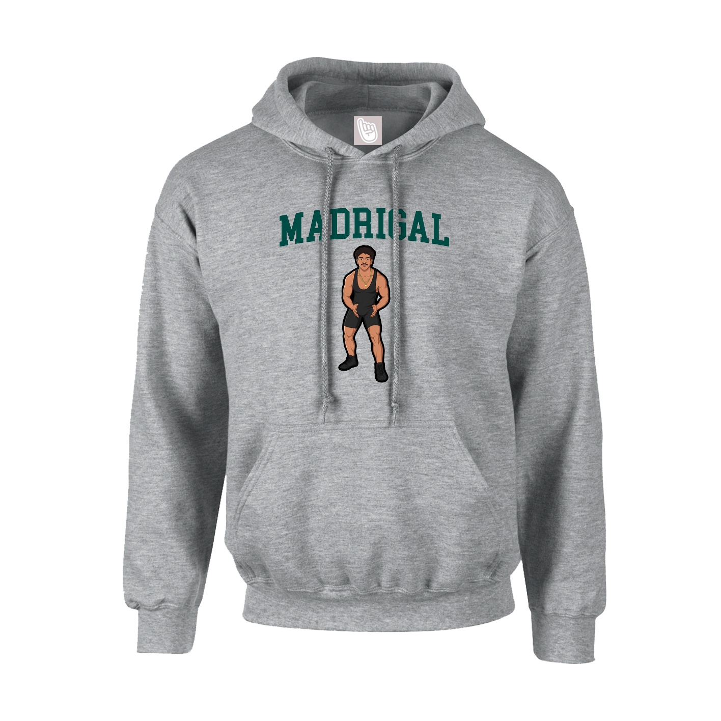 Hoodie — Shirsey in Grey