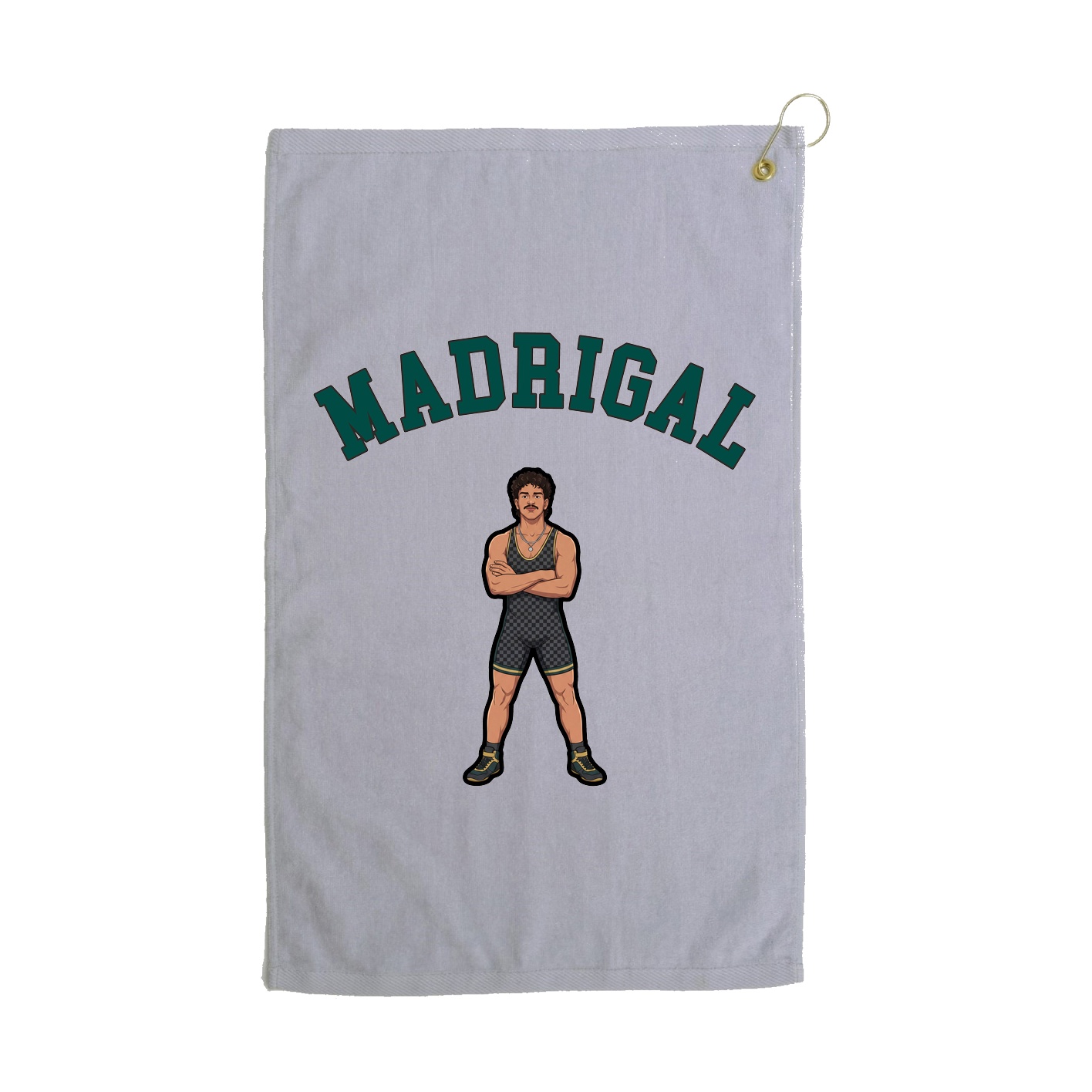 Golf Towel — Shirsey Arch in Grey