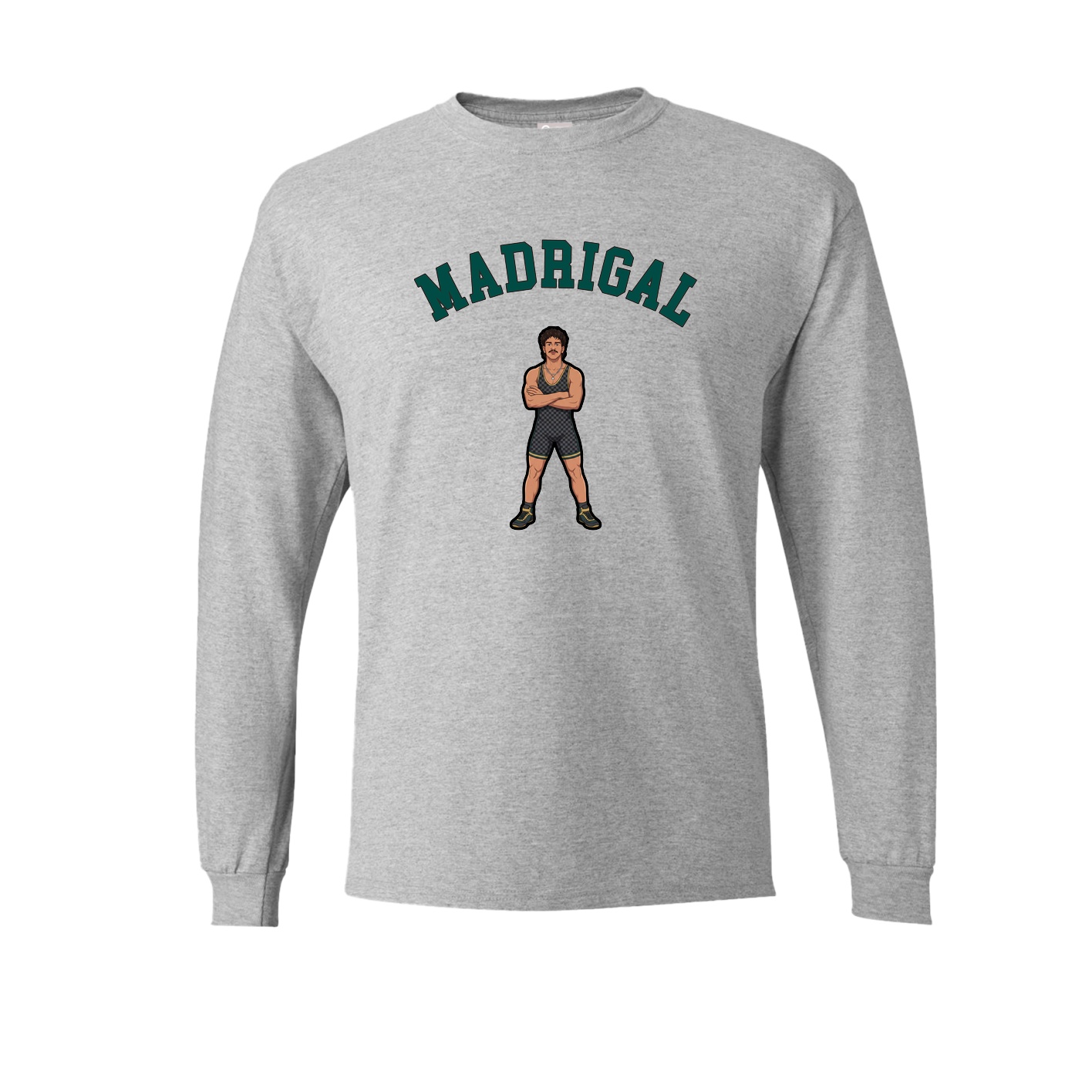 Long Sleeve Tee — Shirsey Arch in Grey