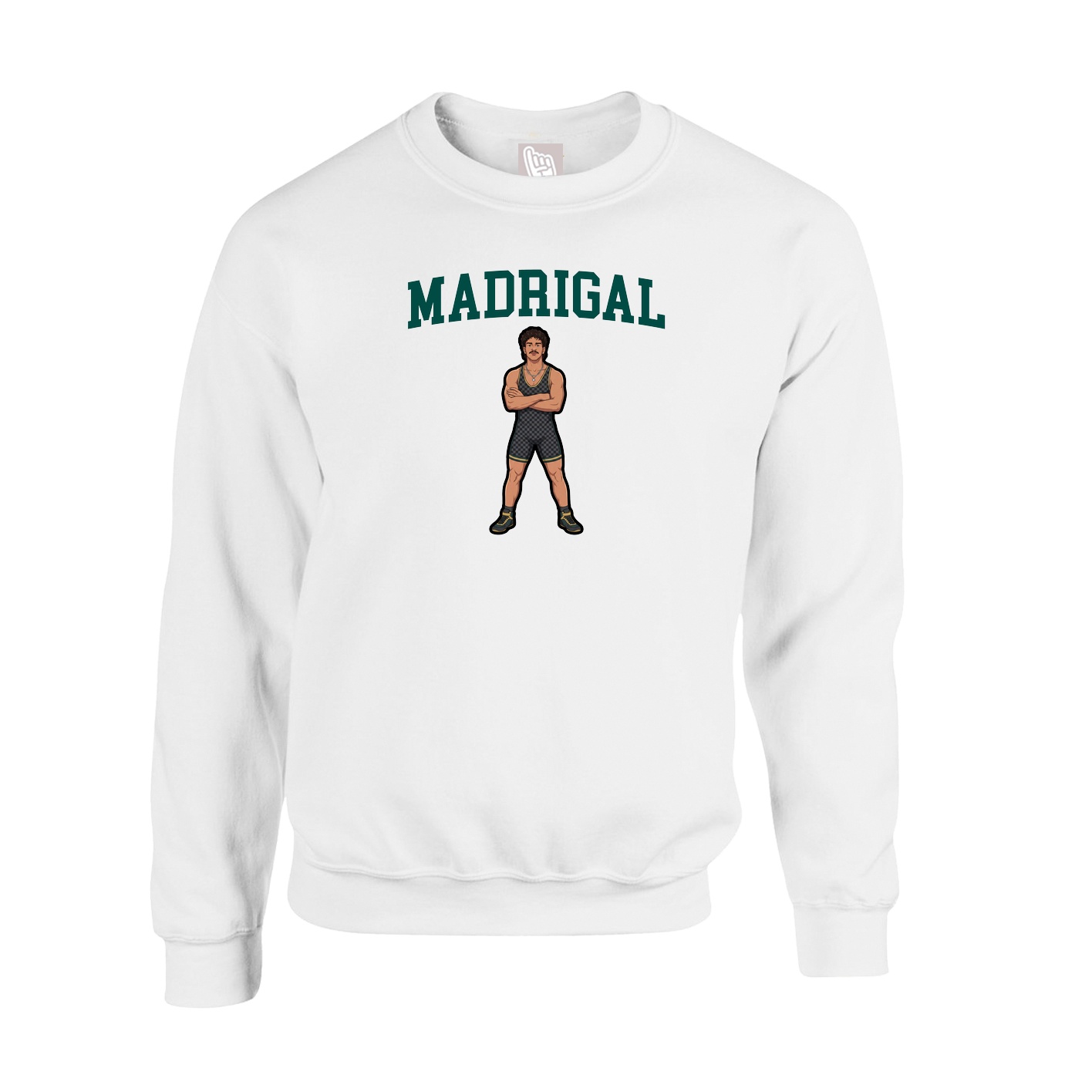 Fleece Crew — Shirsey in White