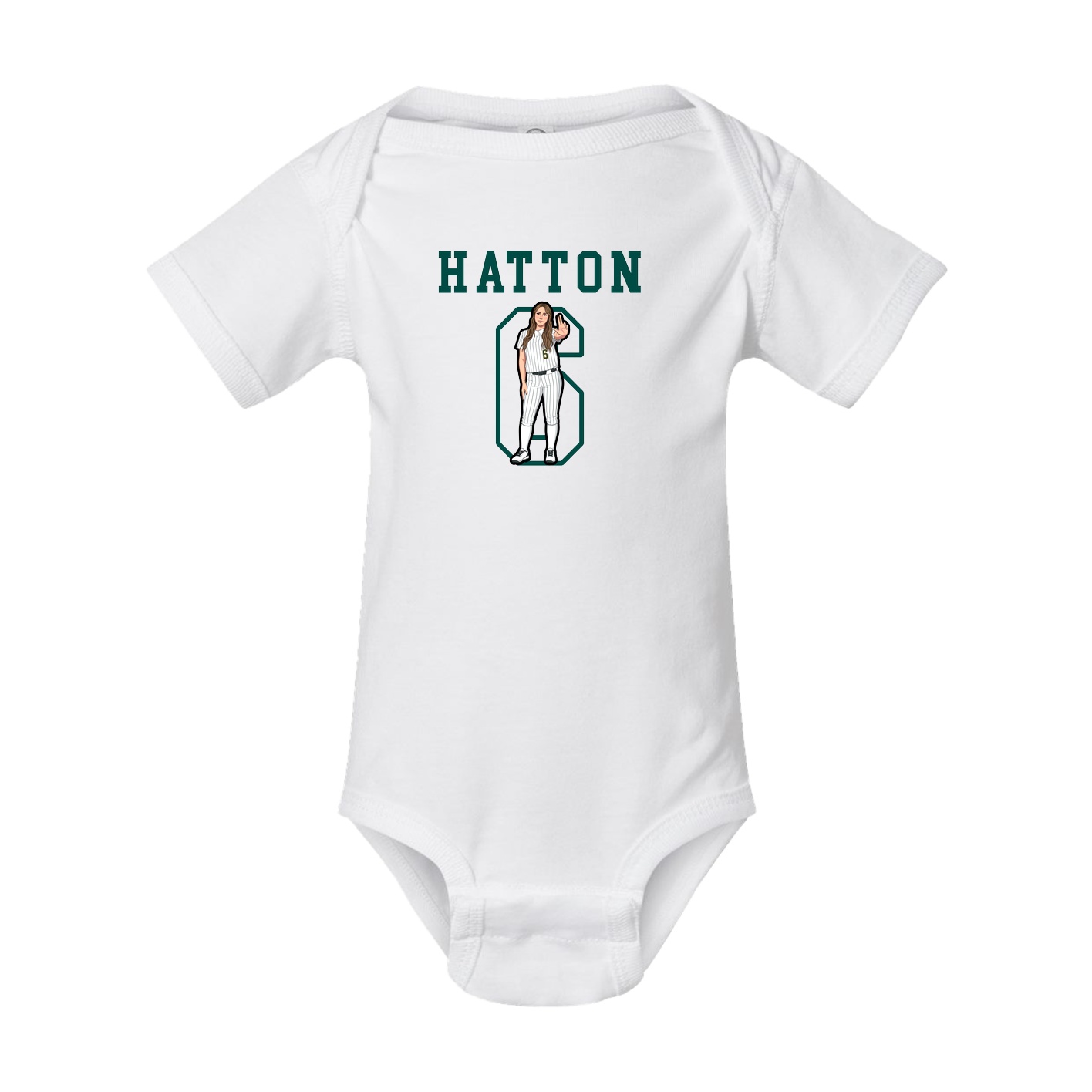 Baby Onesie — Shirsey in White