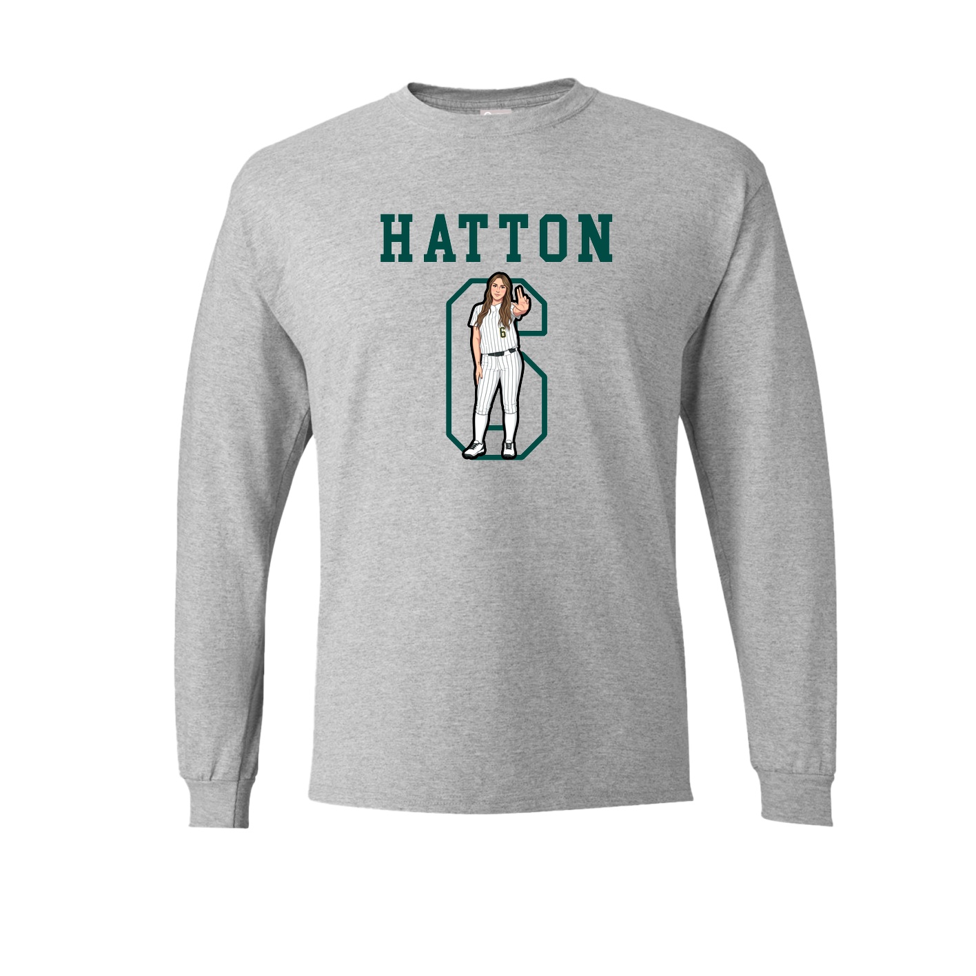 Long Sleeve Tee — Shirsey in Grey