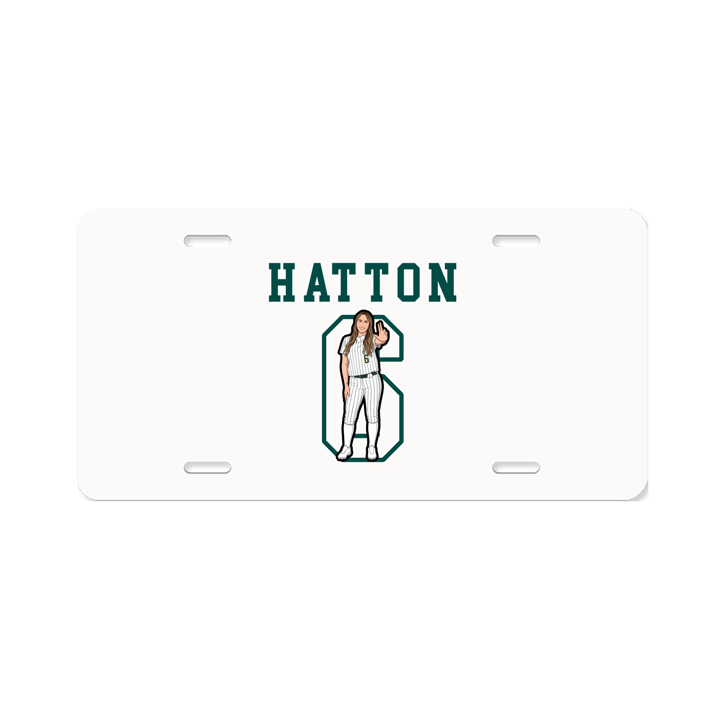 License Plate — Shirsey in Classic