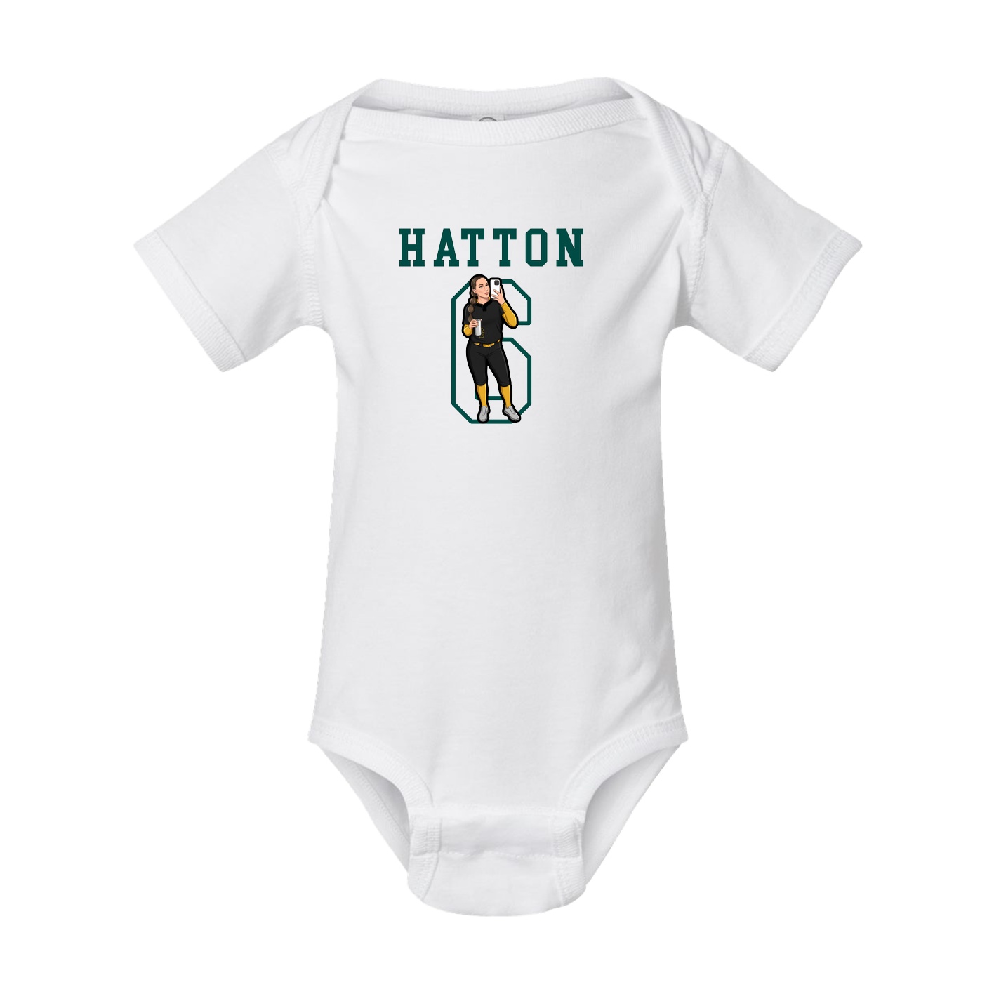 Baby Onesie — Shirsey in White