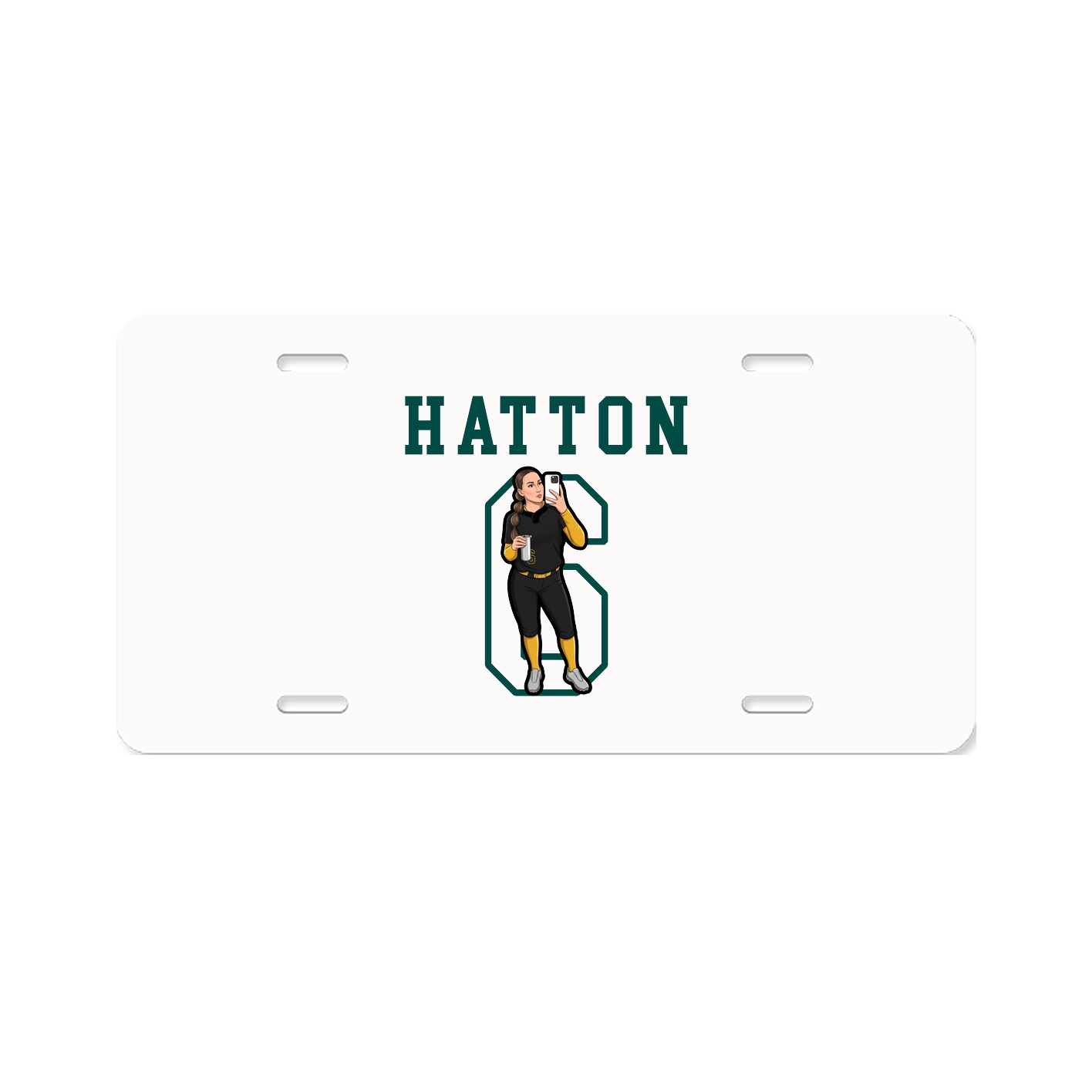 License Plate — Shirsey in Classic