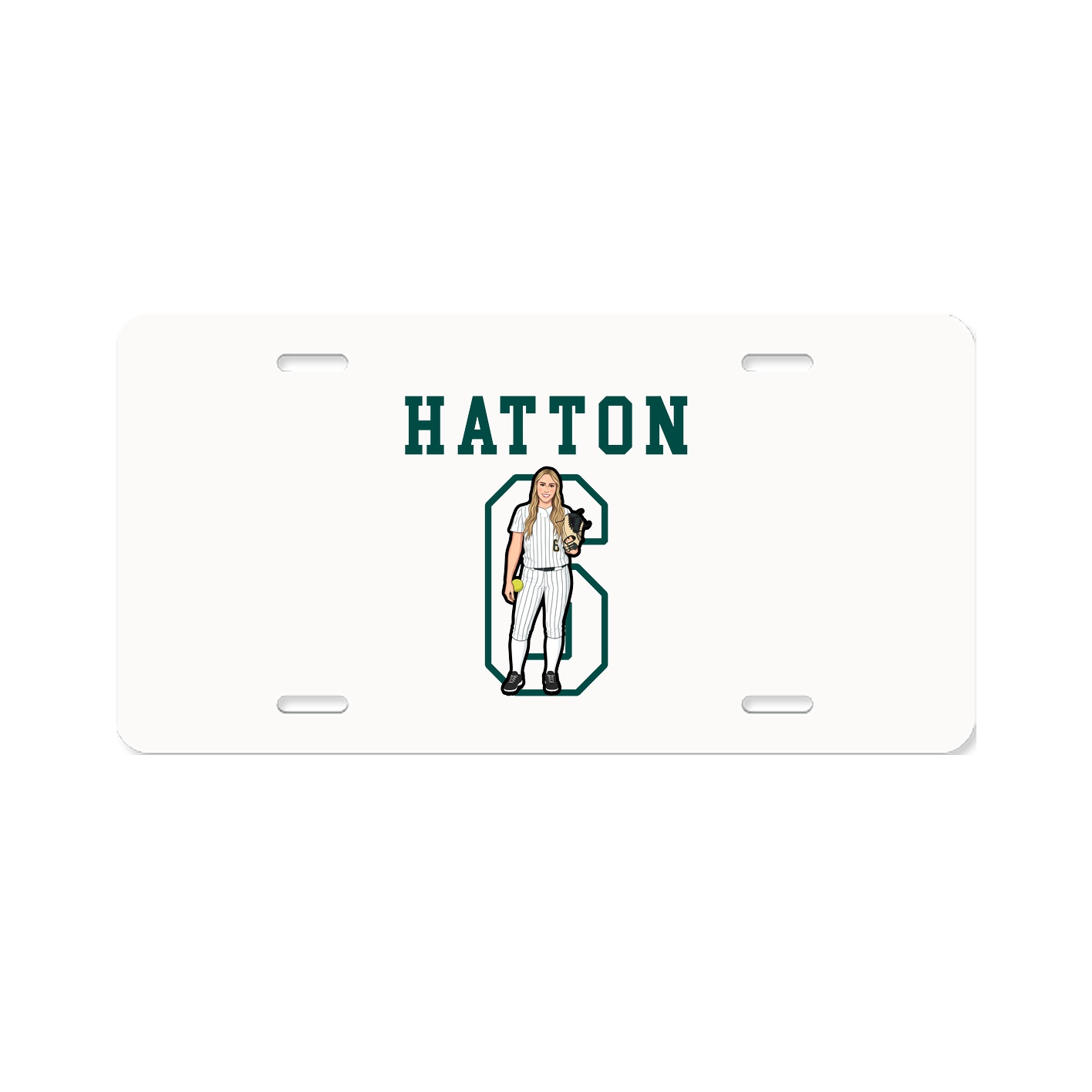 License Plate — Shirsey in Classic