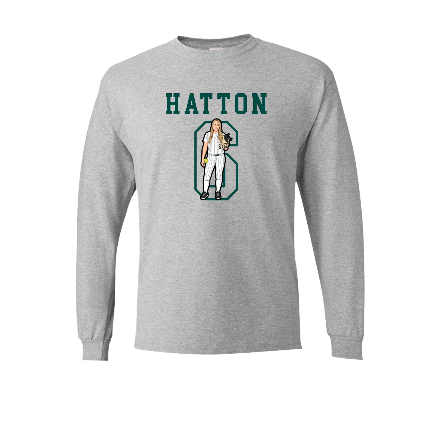 Long Sleeve Tee — Shirsey in Grey