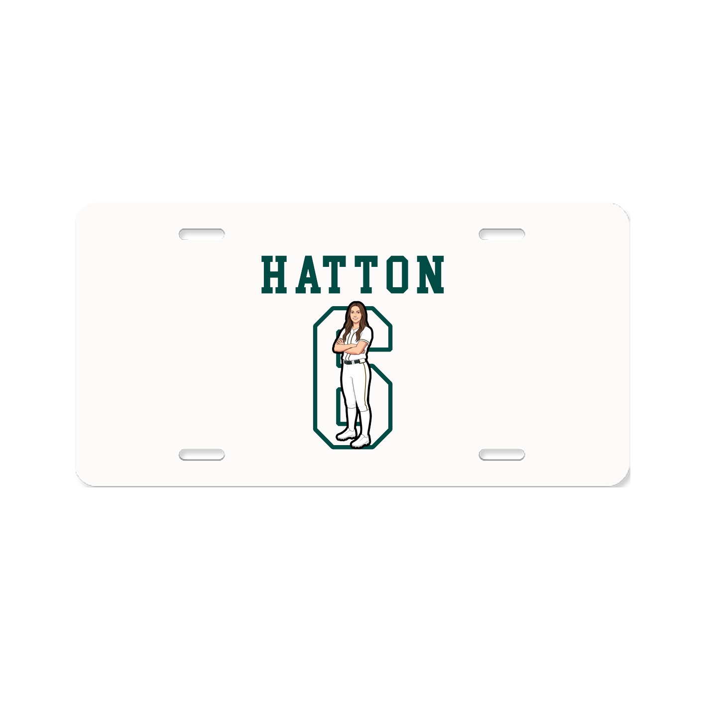 License Plate — Shirsey in Classic