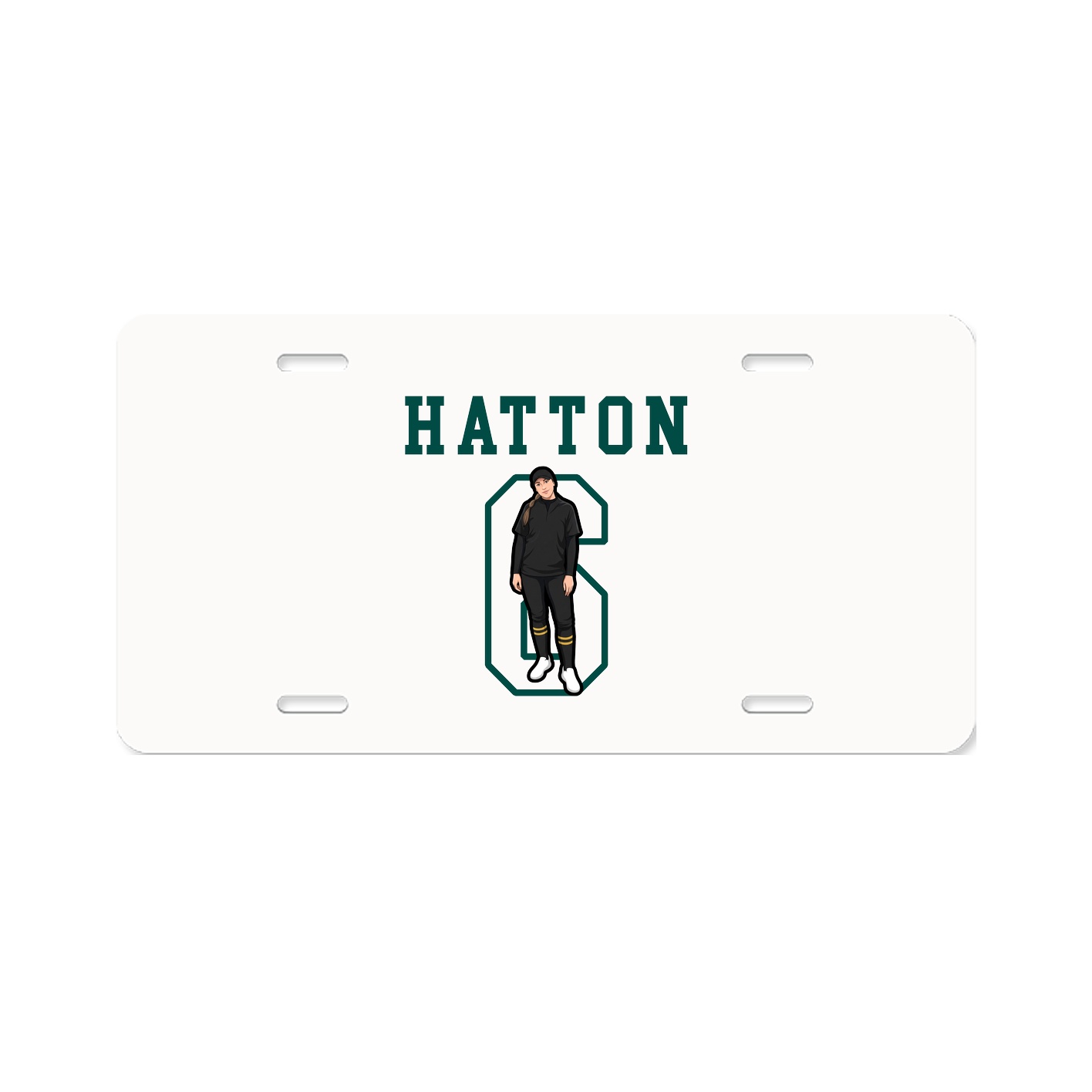 License Plate — Shirsey in Classic