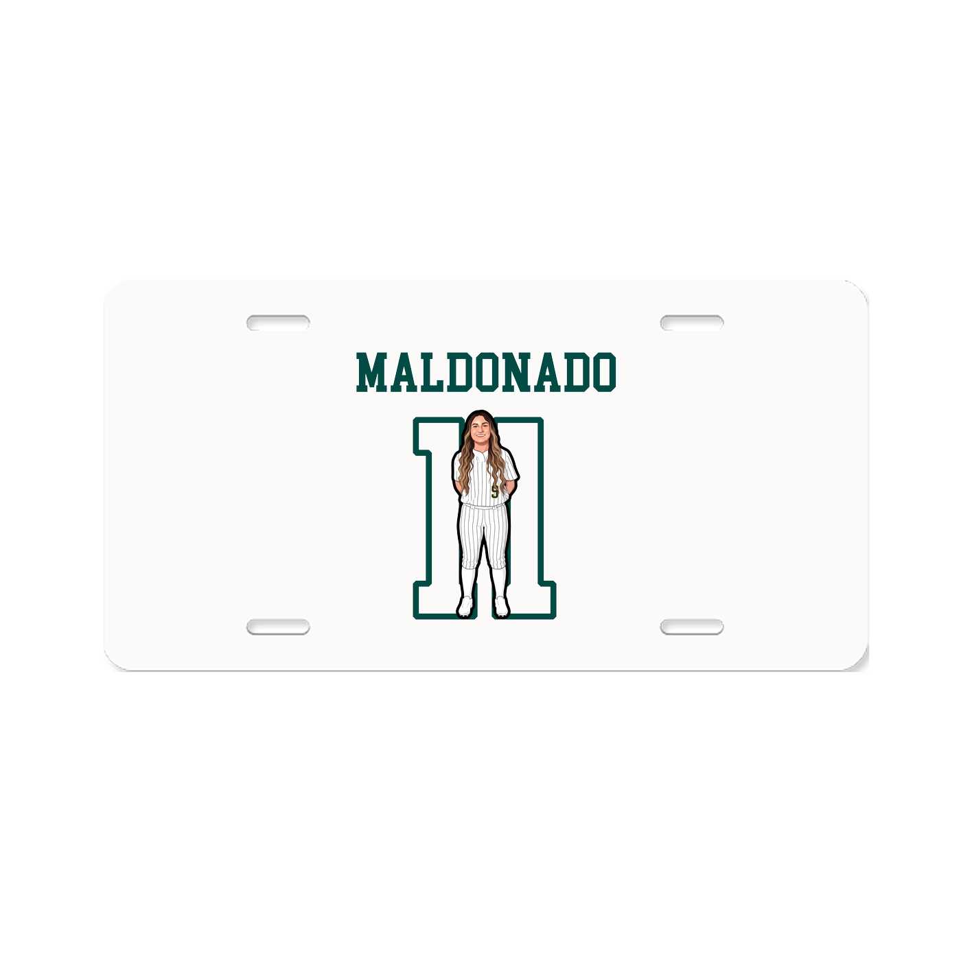 License Plate — Shirsey in Classic