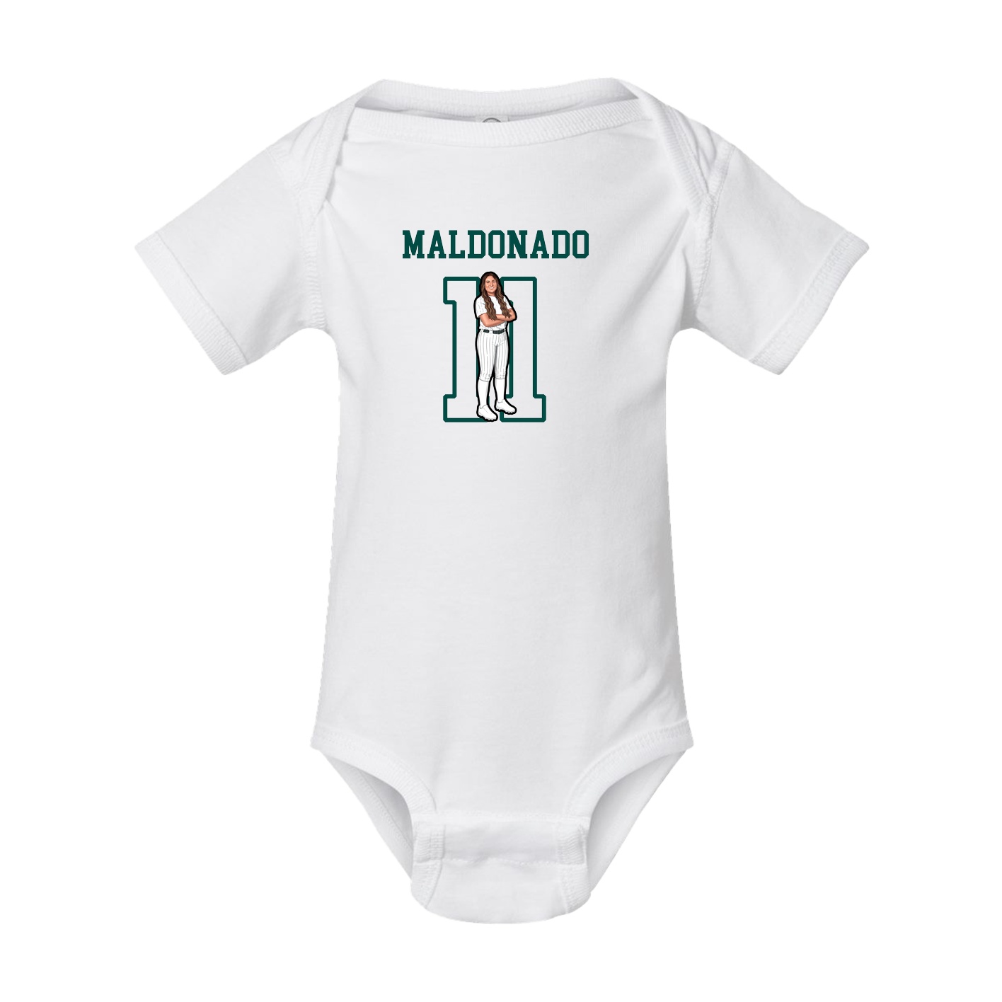 Baby Onesie — Shirsey in White