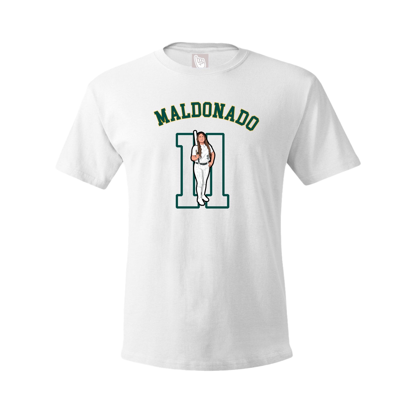 Youth Tee — Shirsey Arch in White