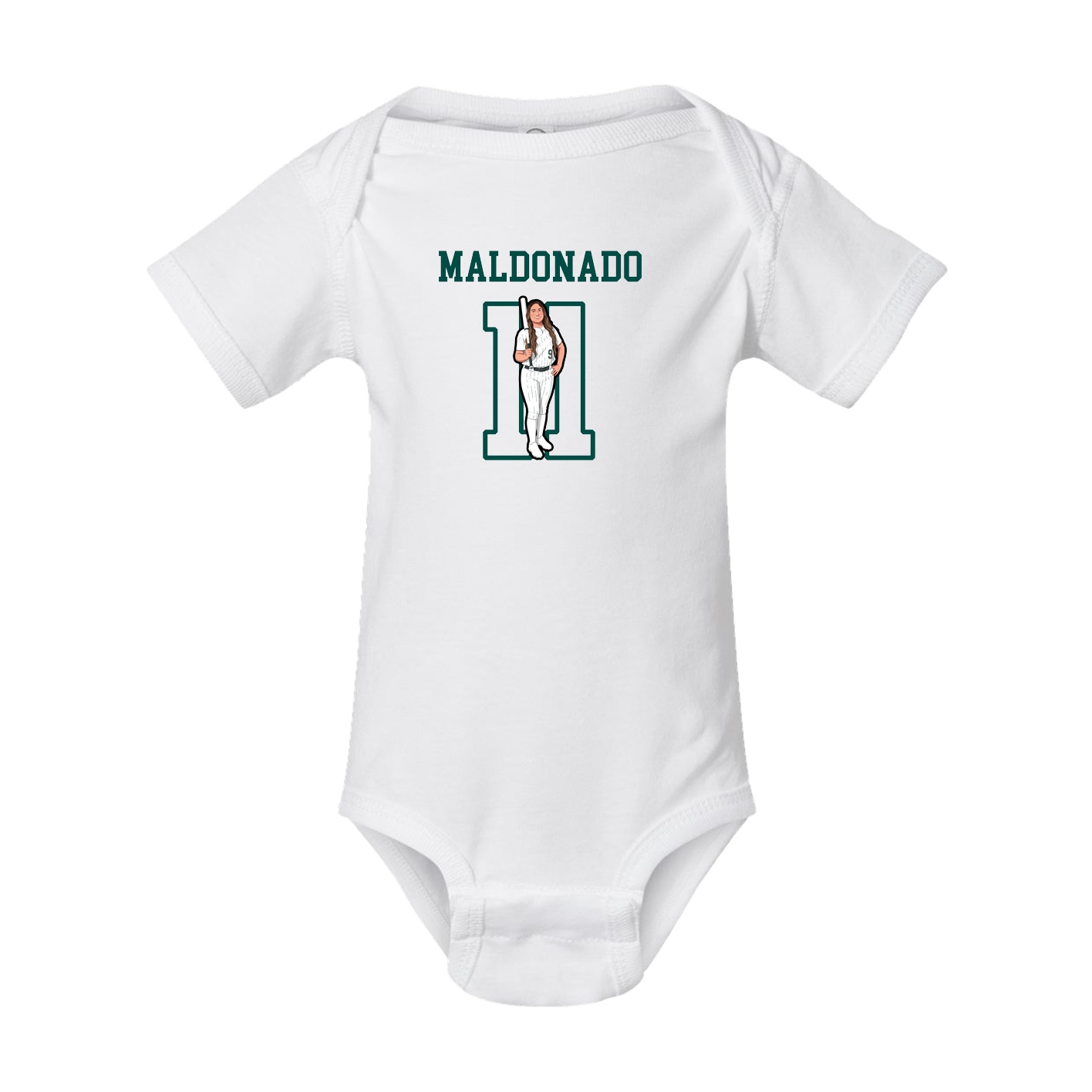 Baby Onesie — Shirsey in White