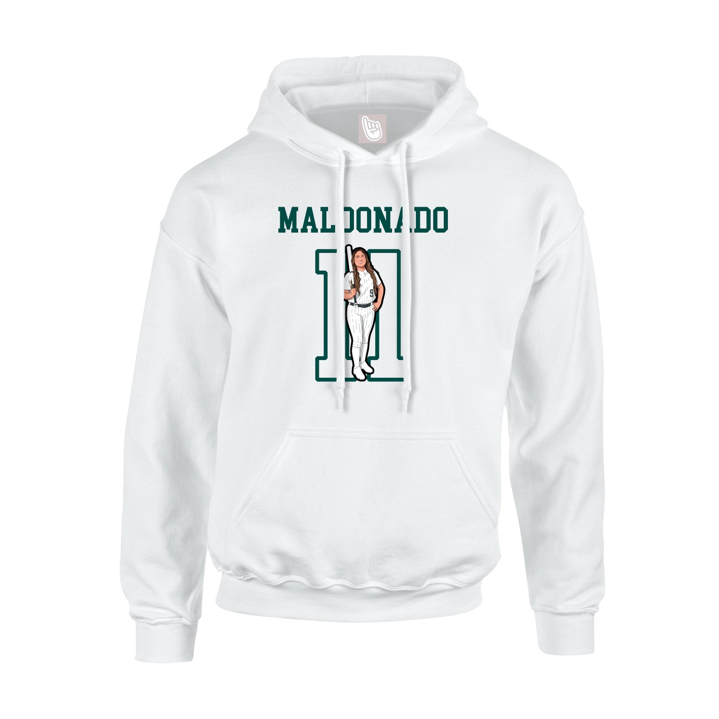 Youth Hoodie — Shirsey in White