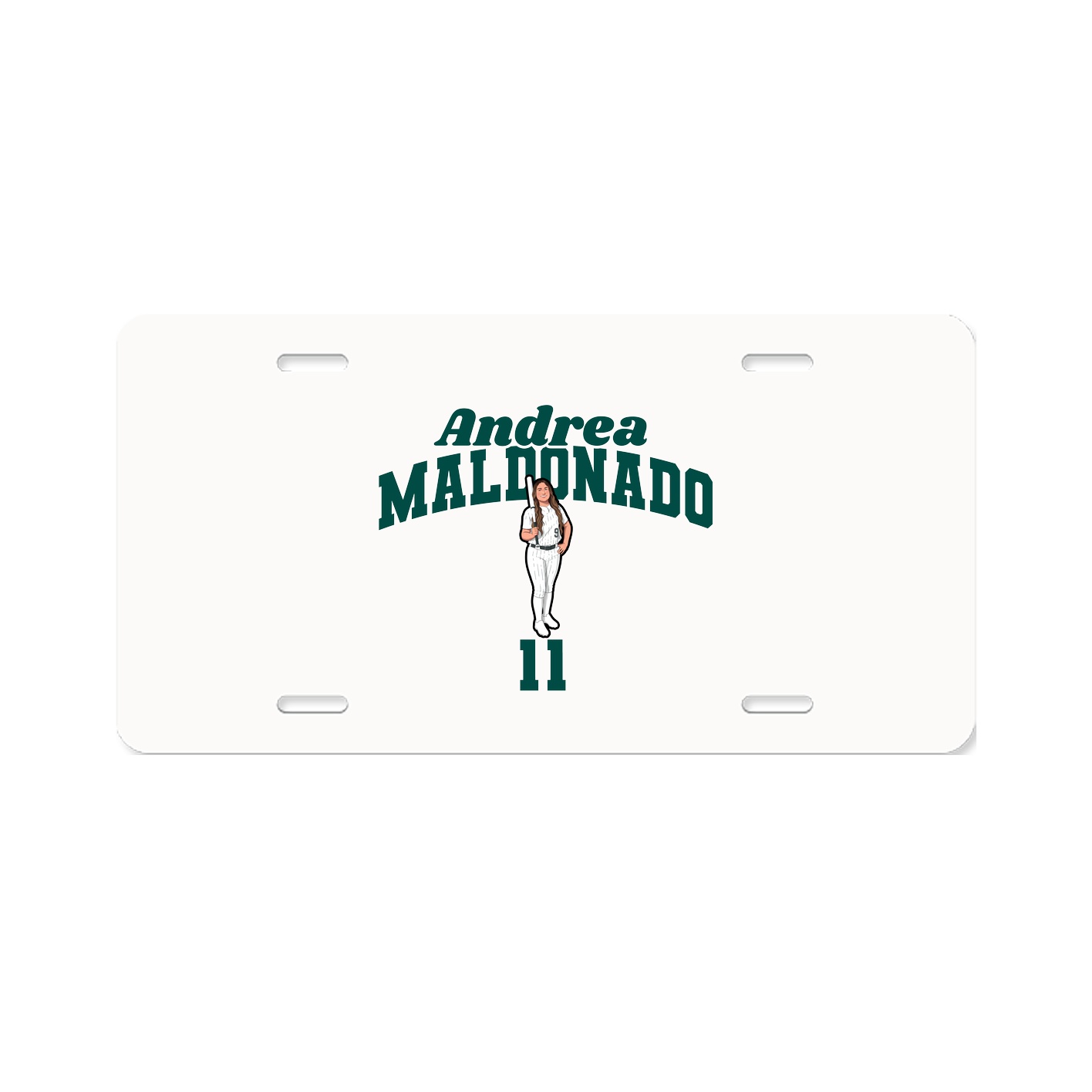 License Plate — Signature Arch in Classic