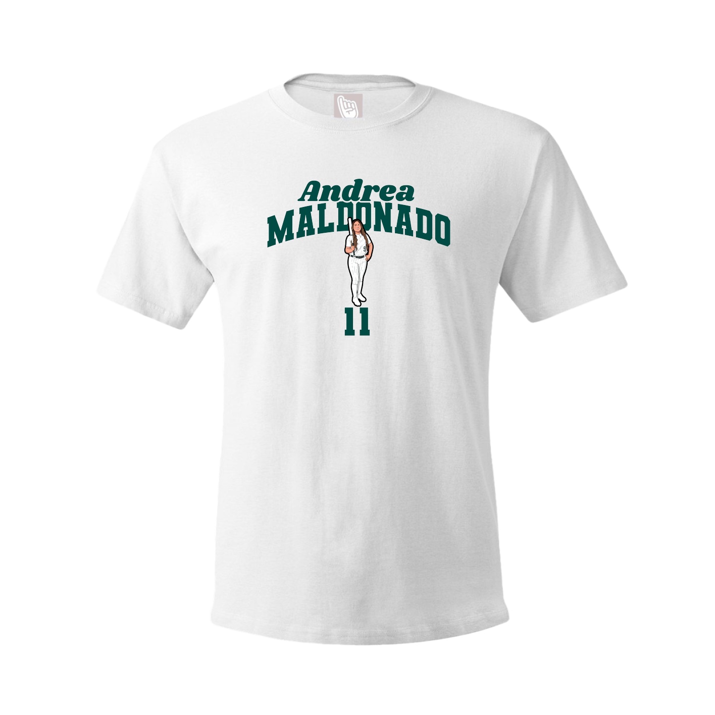 Tee — Signature Arch in White