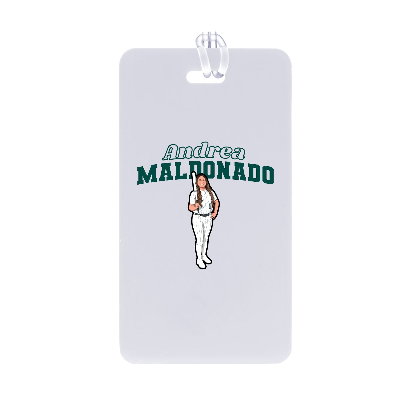 Bag Tag — Name Arch in Classic