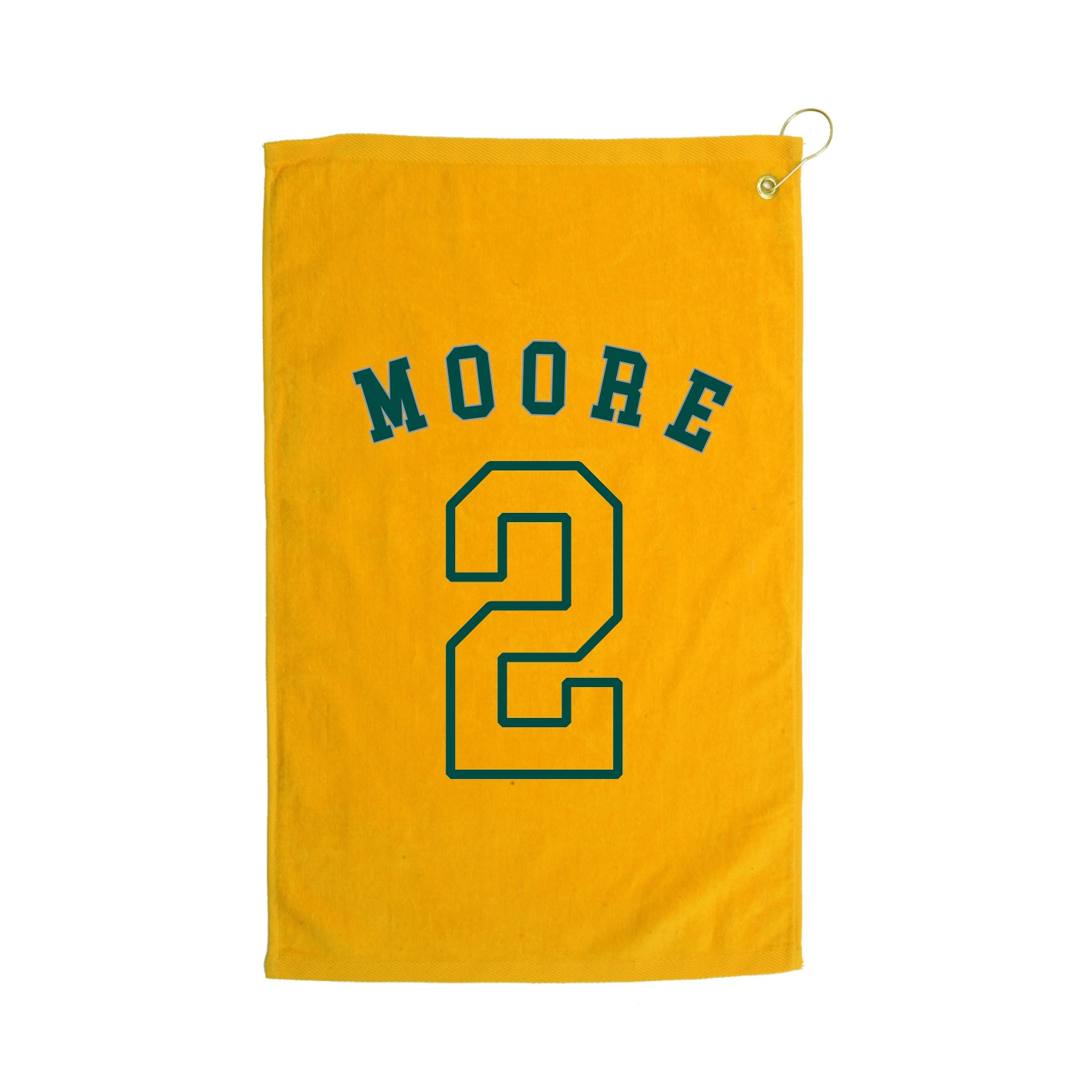 Golf Towel — Shirsey Arch in Gold