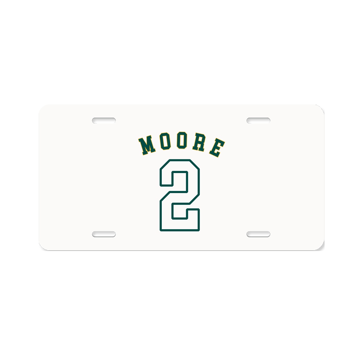 License Plate — Shirsey Arch in Classic