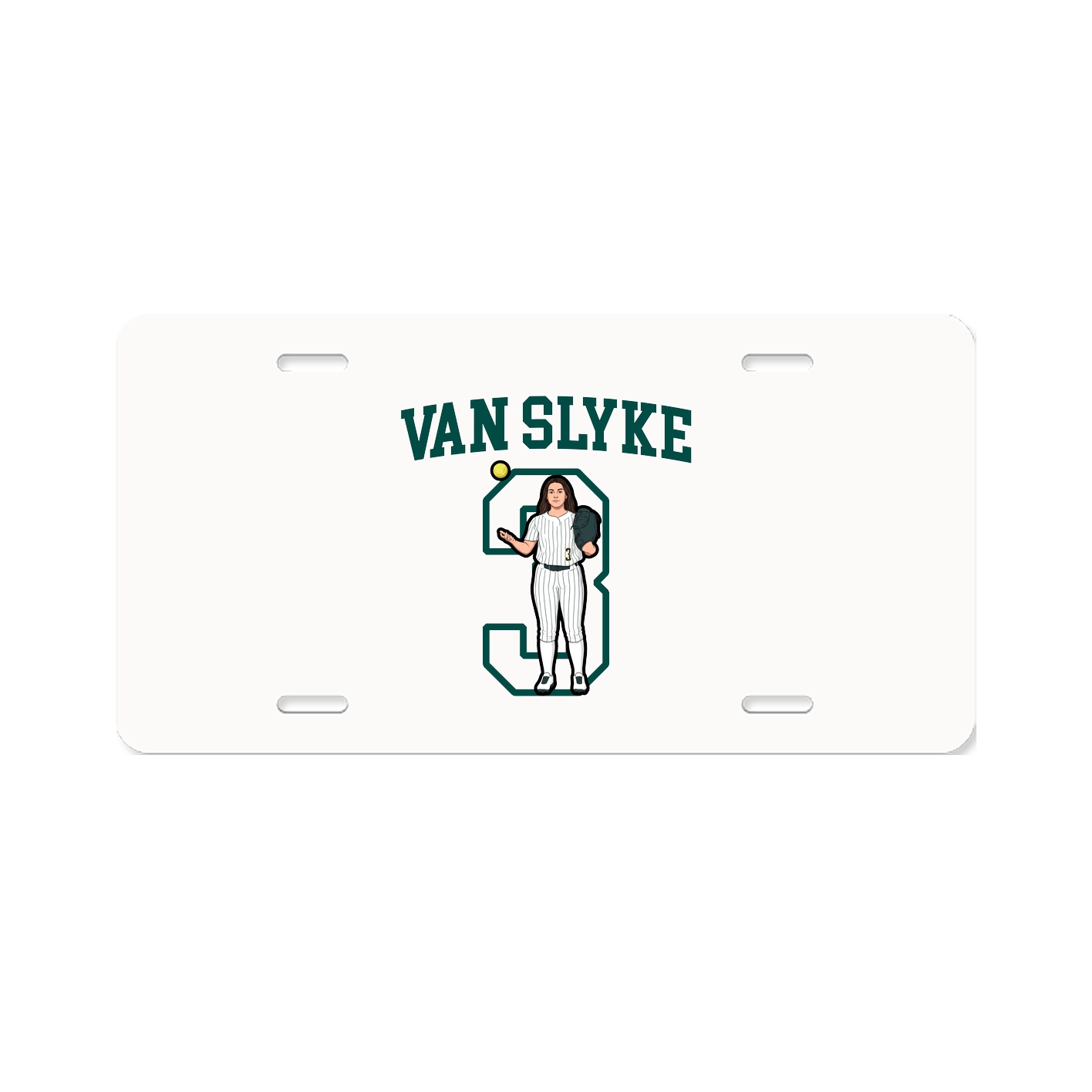 License Plate — Shirsey in Classic