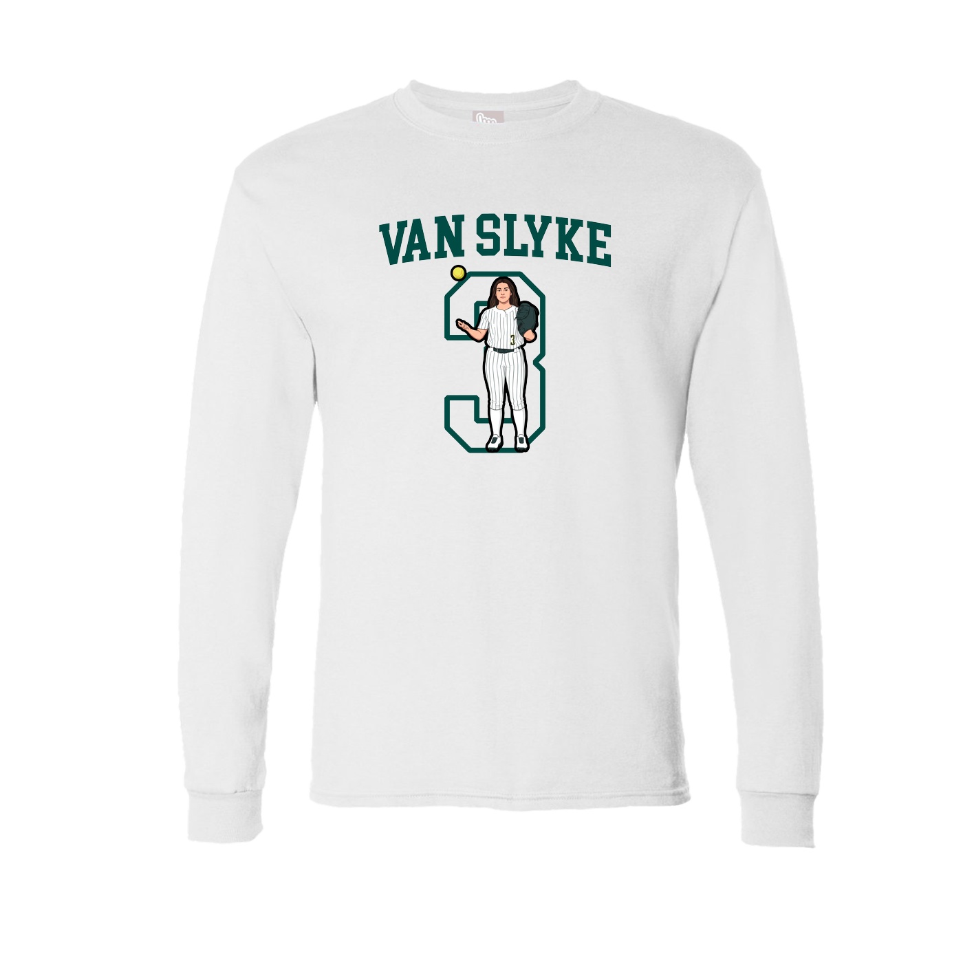 Long Sleeve Tee — Shirsey in White