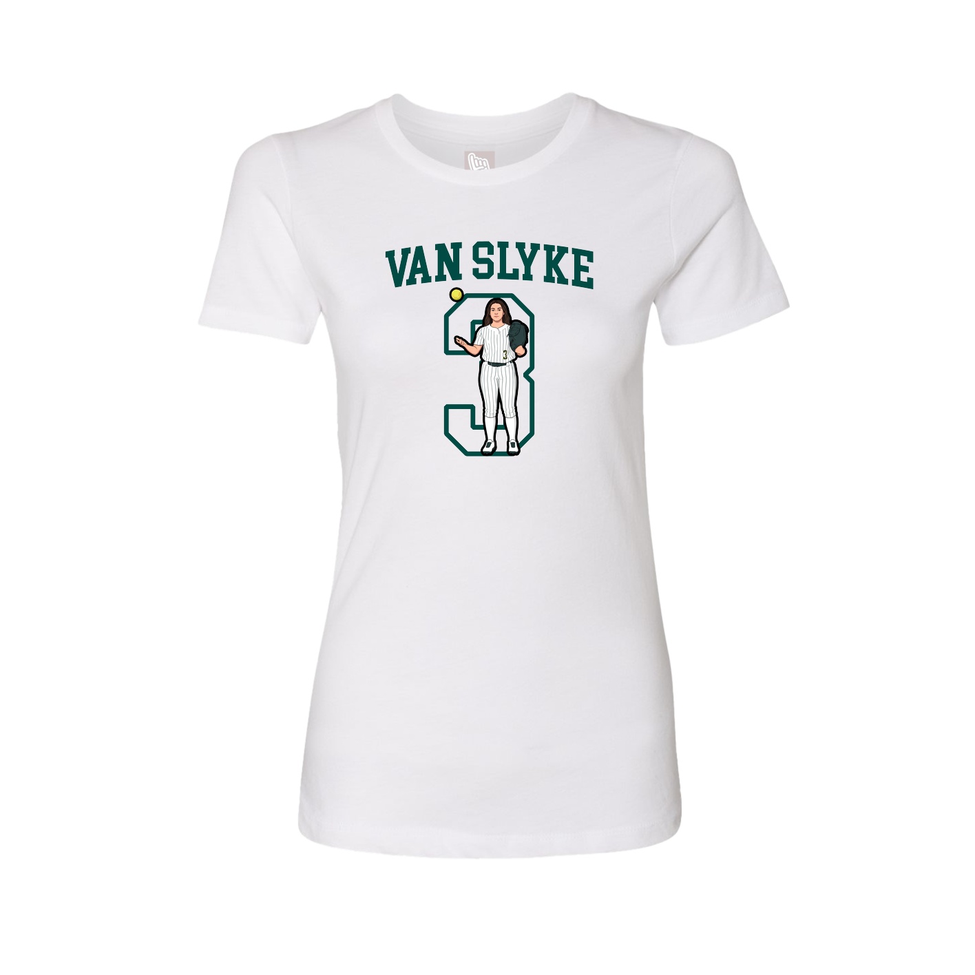 Fitted Women's Tee — Shirsey in White