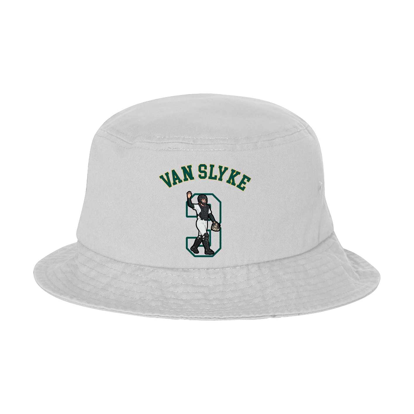 Bucket Cap — Shirsey Arch in White
