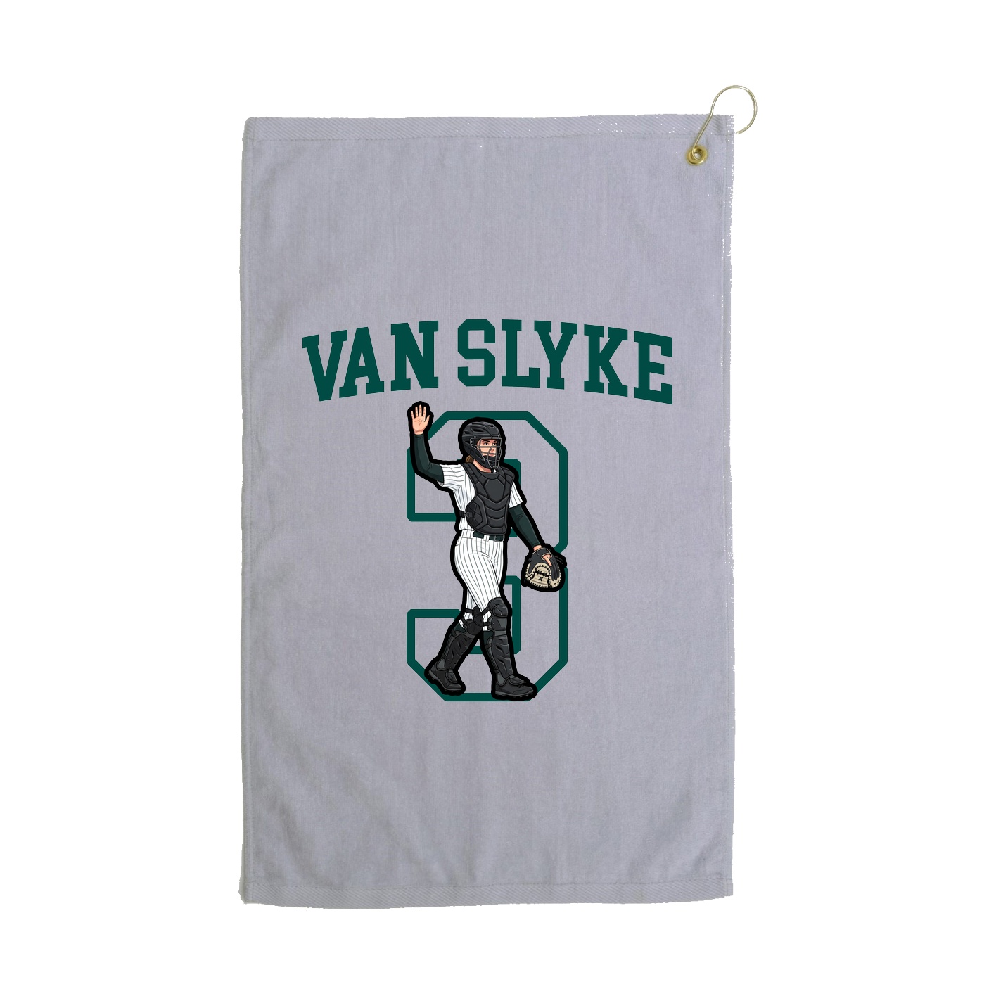 Golf Towel — Shirsey in Grey