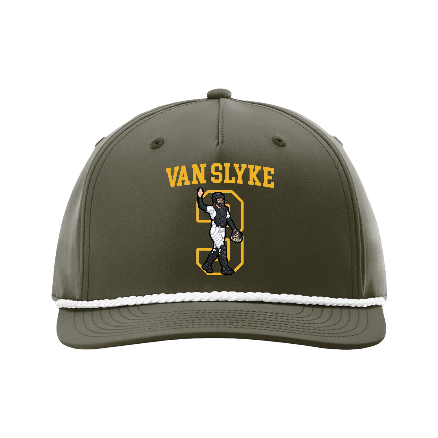 Five-Panel Classic Rope Cap — Shirsey in Green