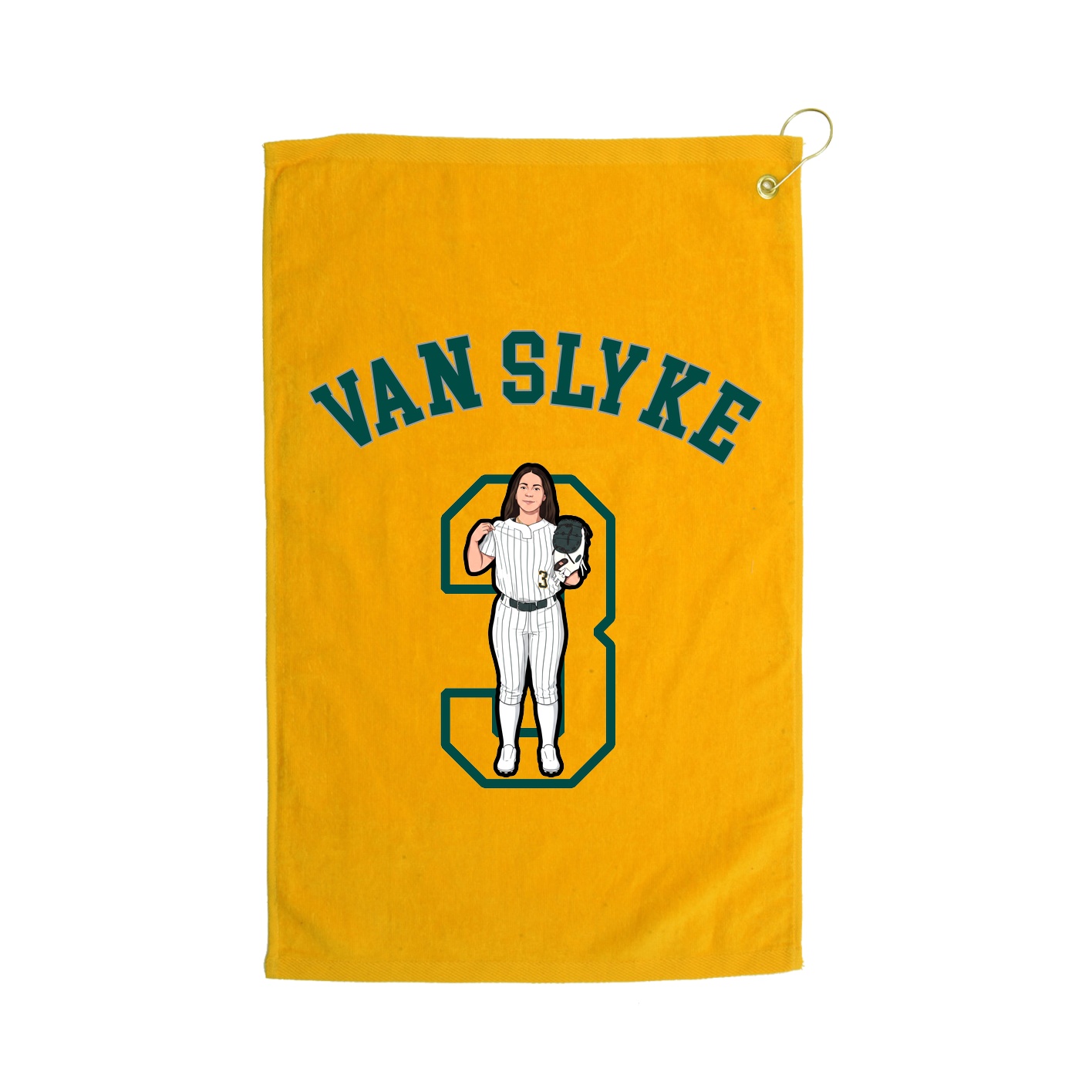 Terry Velour Golf Towel