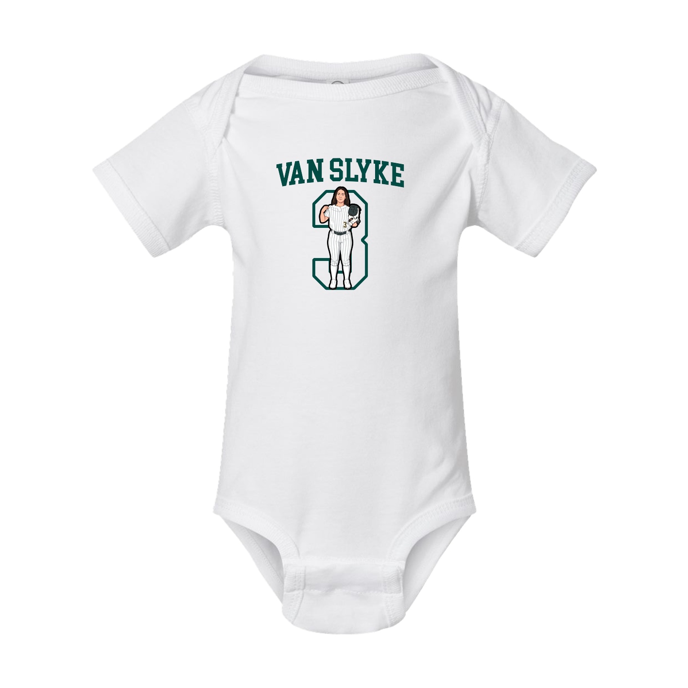 Baby Onesie — Shirsey in White