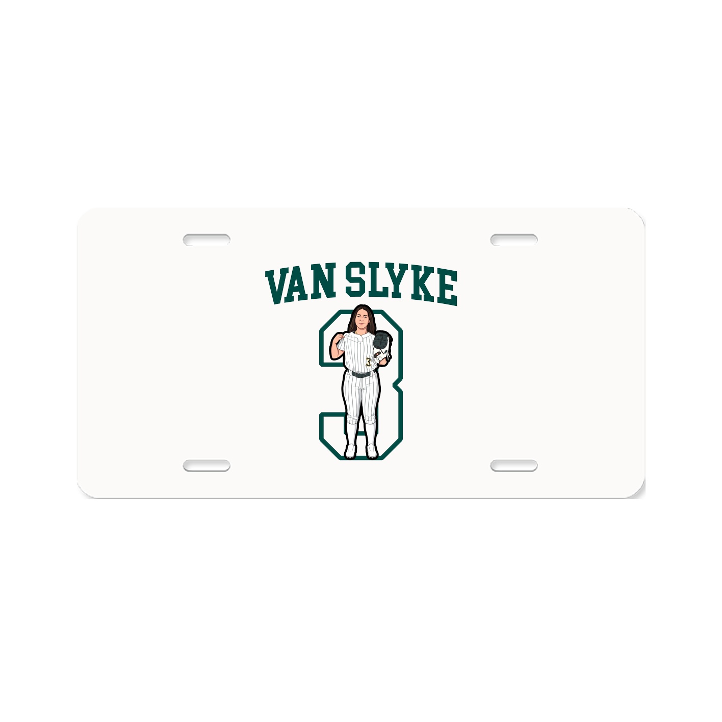 License Plate — Shirsey in Classic