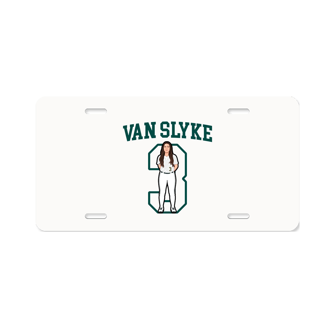 Aluminum License Plate